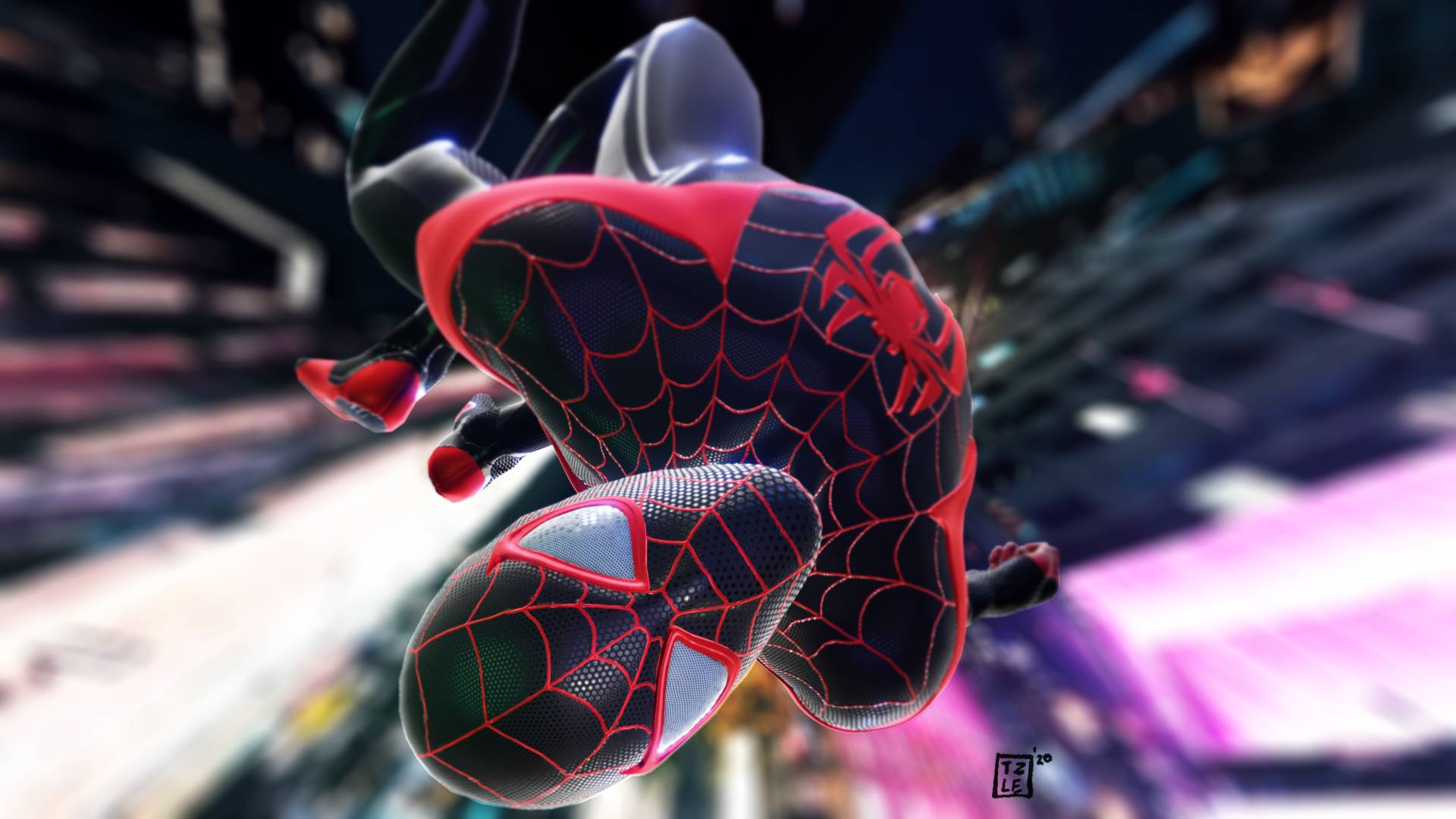 Miles Morales Leap Of Faith Wallpapers