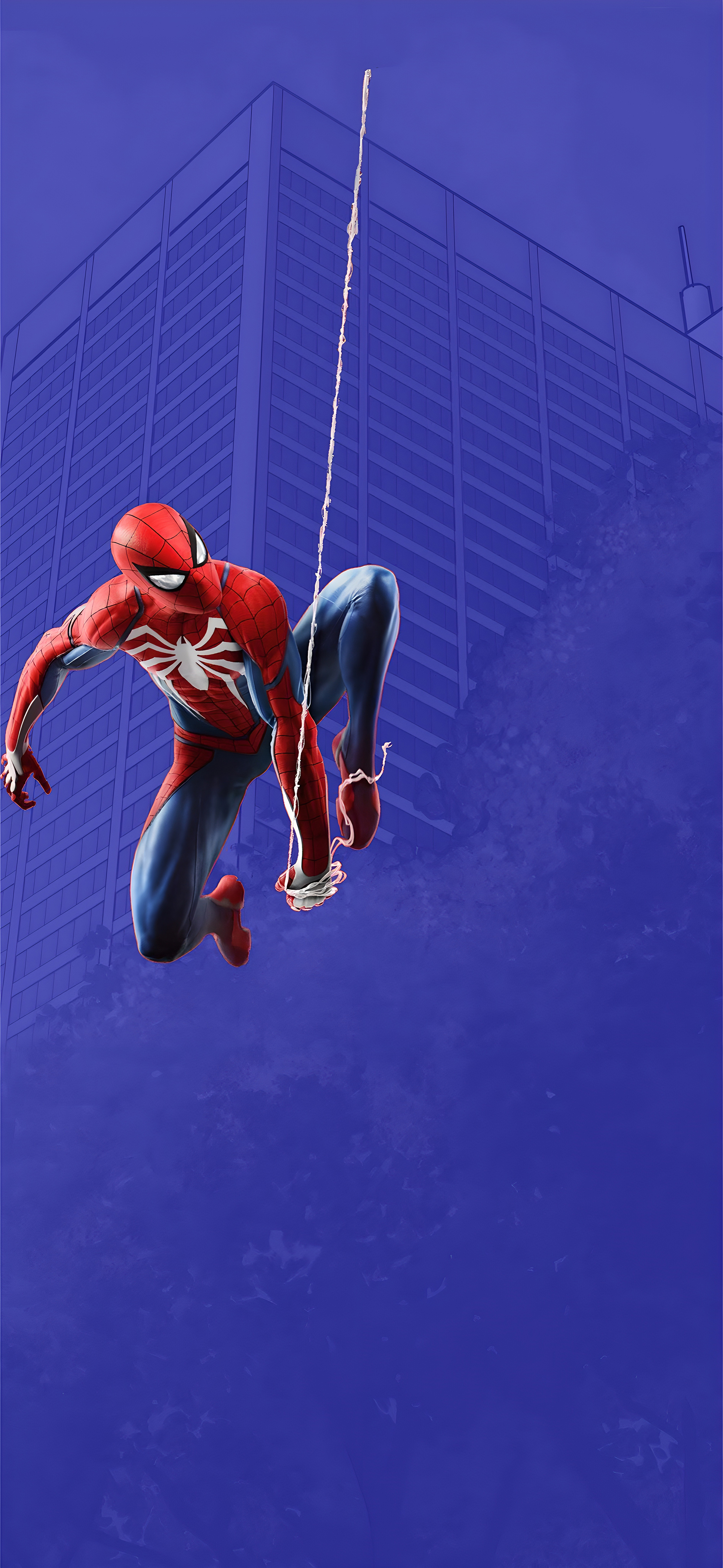 Miles Morales Spider Man Flying Wallpapers