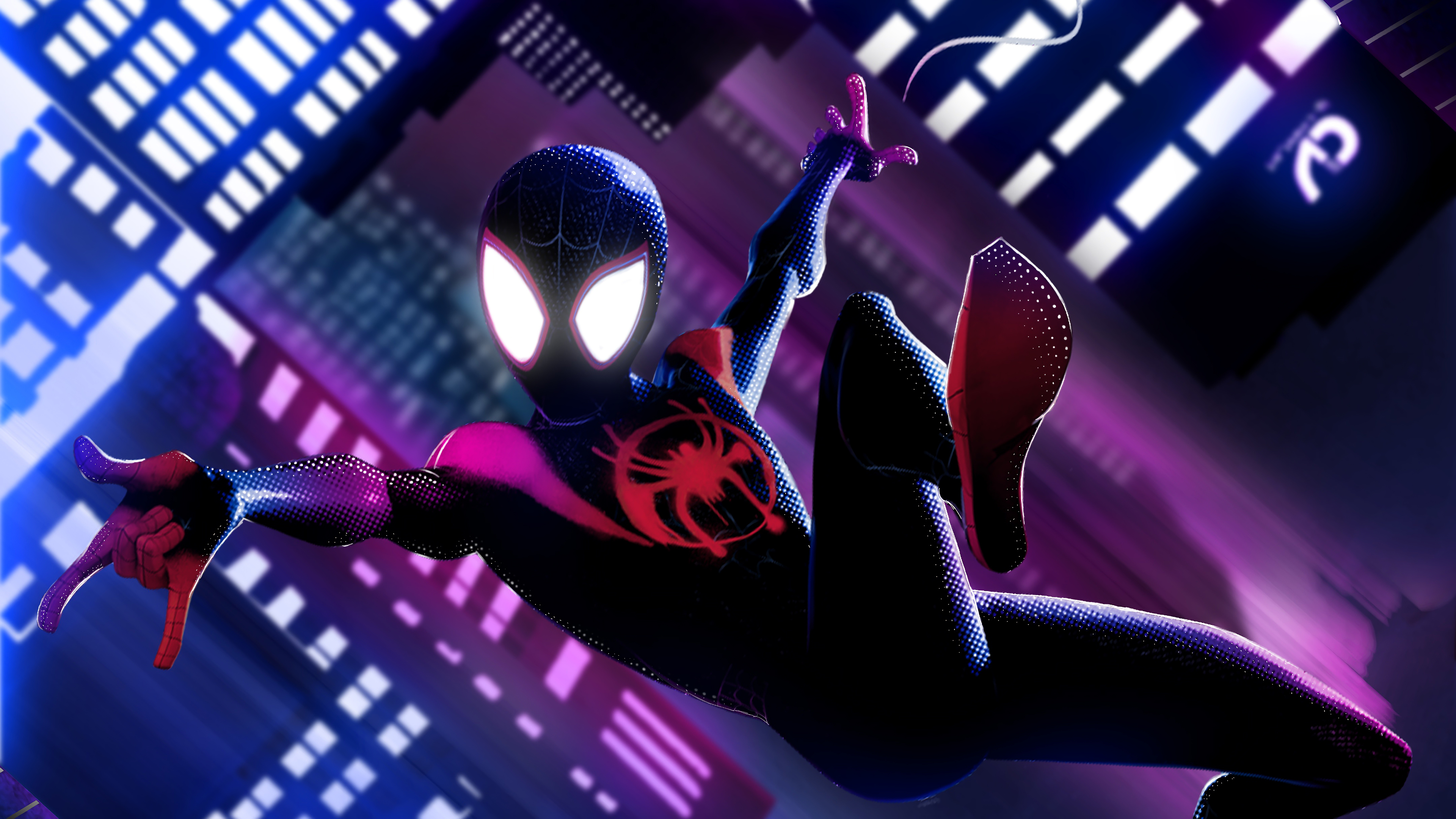 Miles Morales Spider-Man Into The Spider-Verse Wallpapers