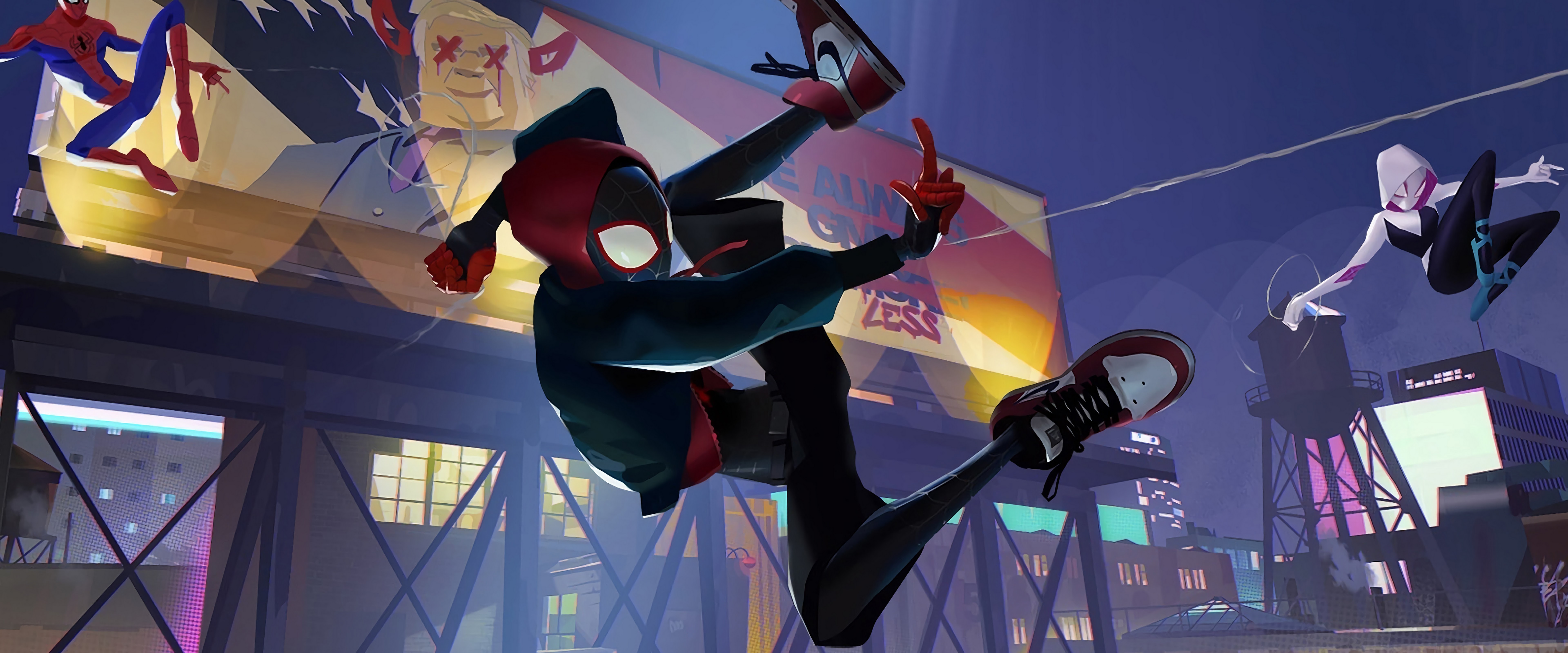 Miles Morales Spider-Man Into The Spider-Verse Wallpapers