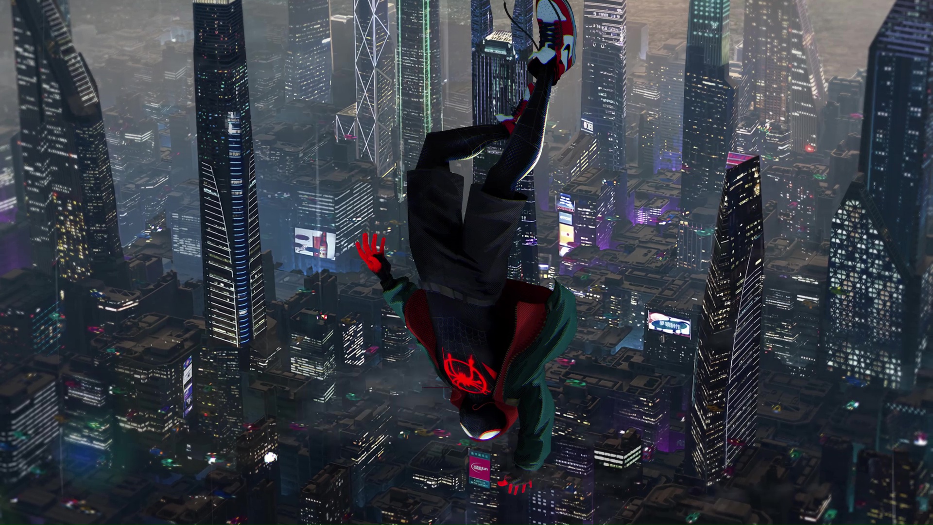 Miles Morales Spider-Man Into The Spider-Verse Wallpapers