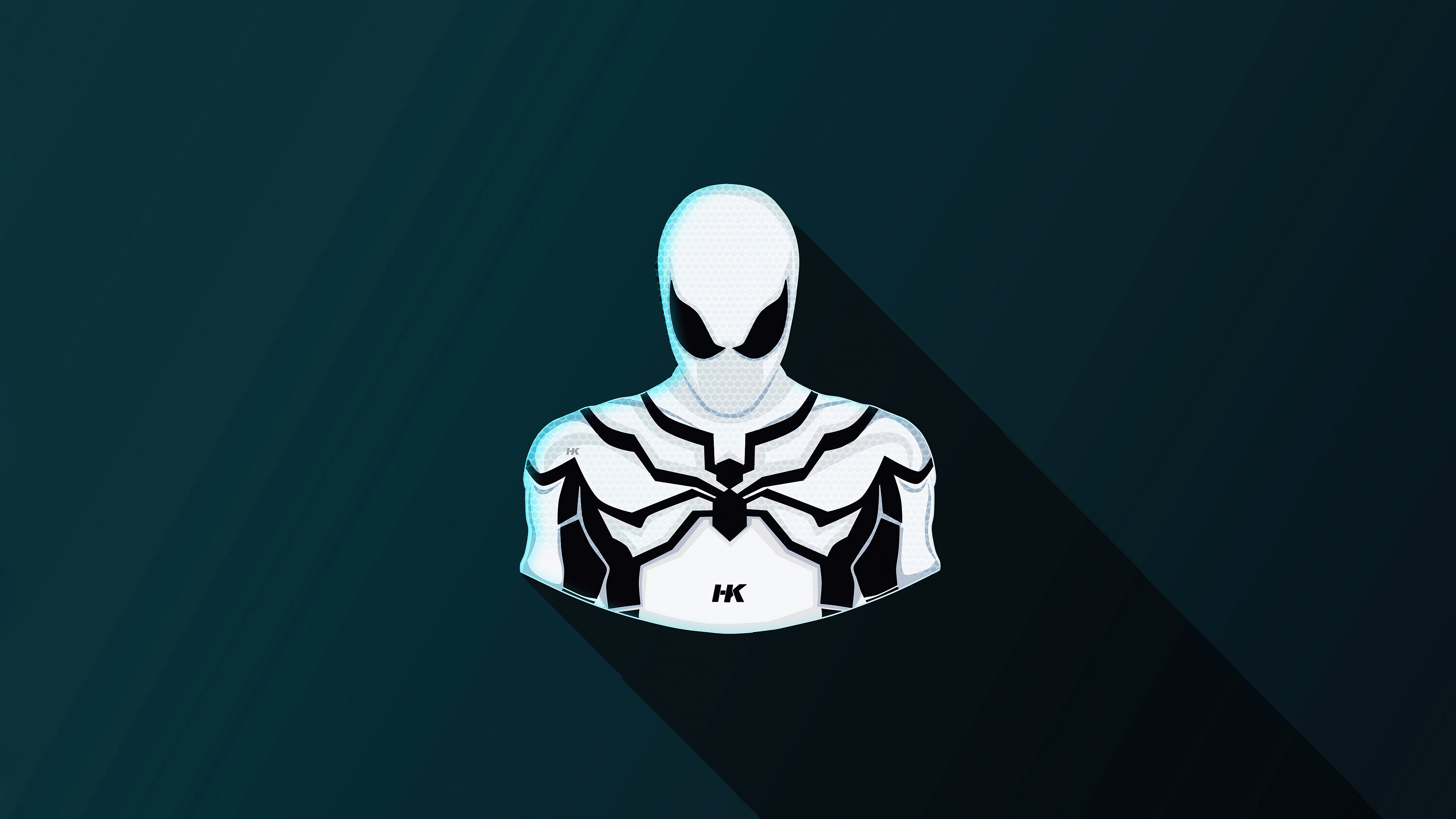 Miles Morales Spider-Man White Suit Wallpapers