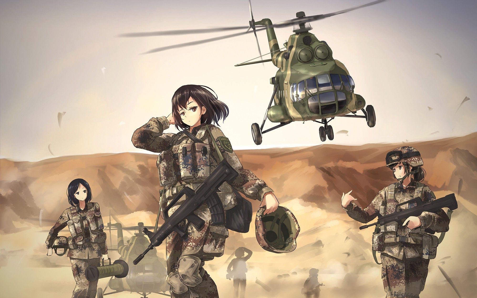 Military Anime Wallpapers