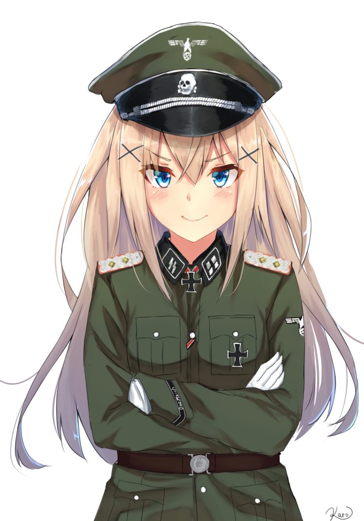 Military Uniform Girl Anime Wallpapers