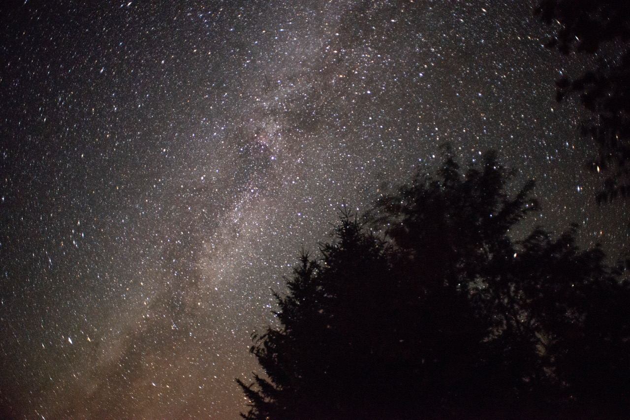 Milky Way Over Otter Cliffs Wallpapers