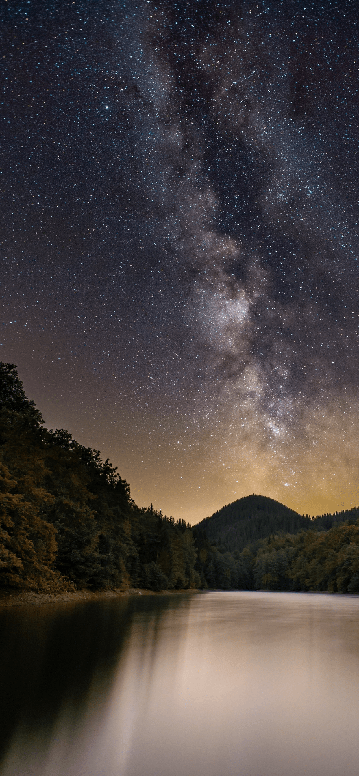 Milky Way Reflection Lake Wallpapers