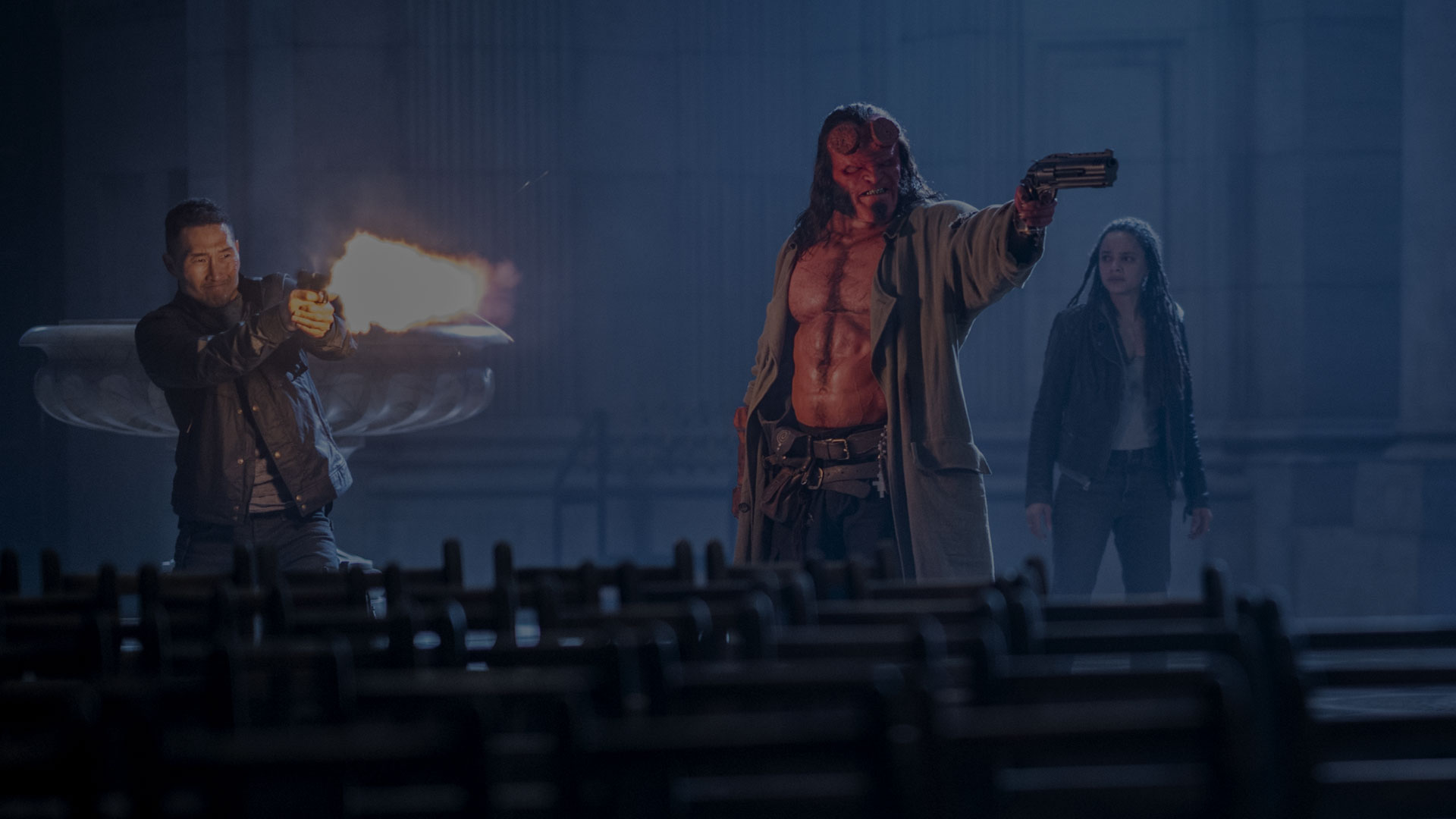 Milla Jovovich As Nimue The Blood Queen In Hellboy 2019 Photo Wallpapers