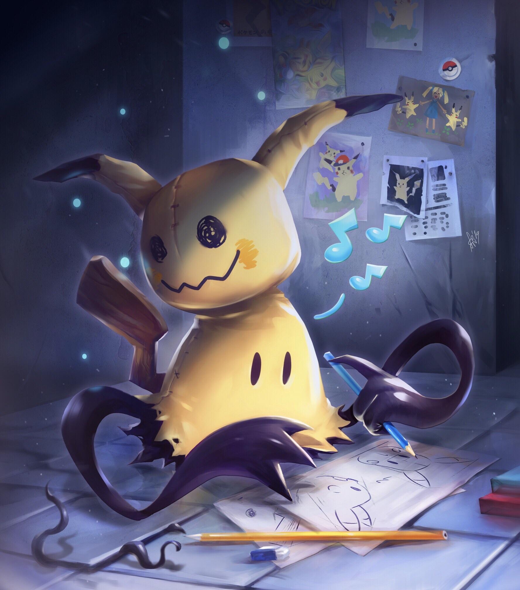 Mimikyu Phone Wallpapers