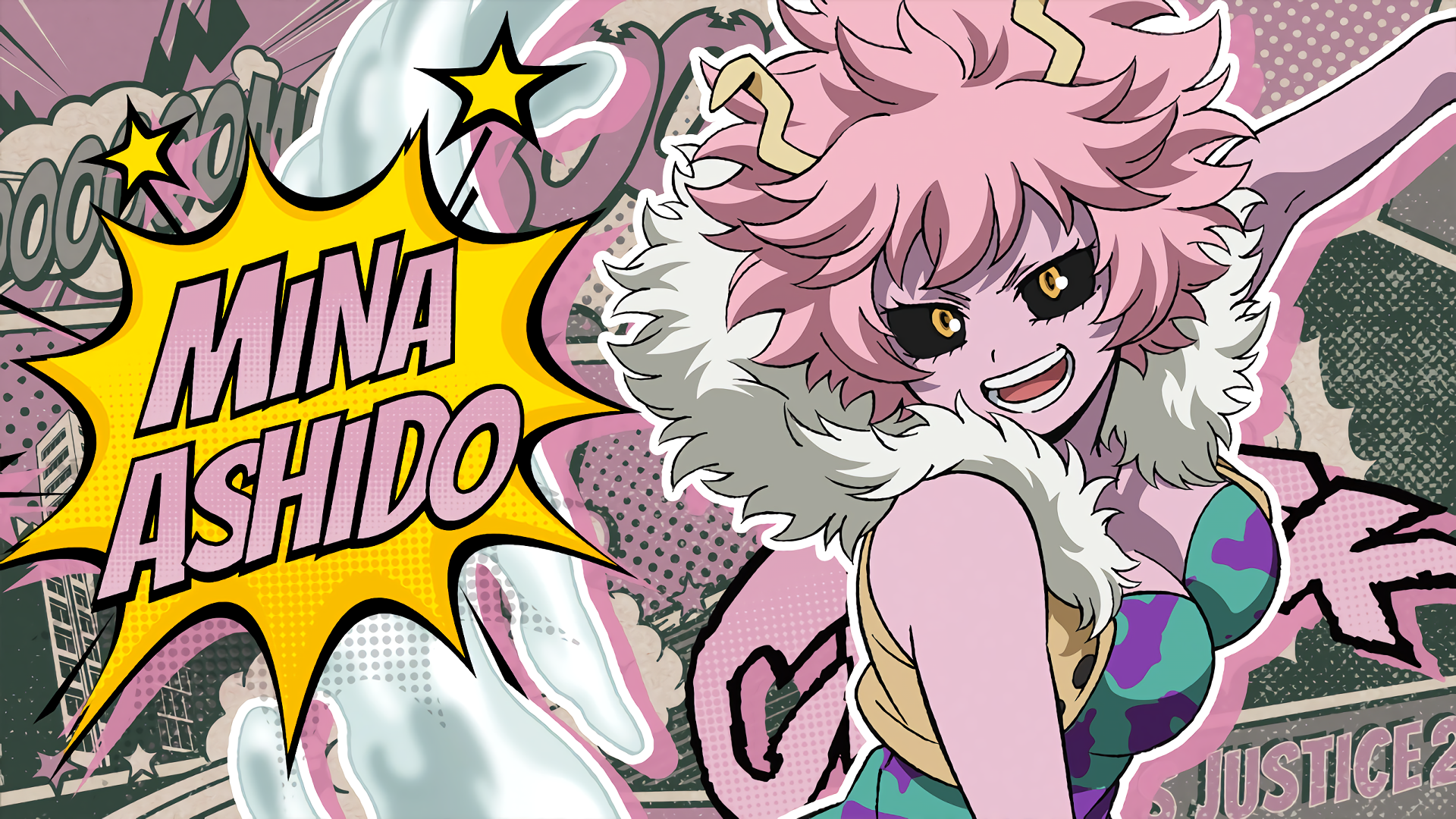 Mina Ashido My Hero Academia Wallpapers