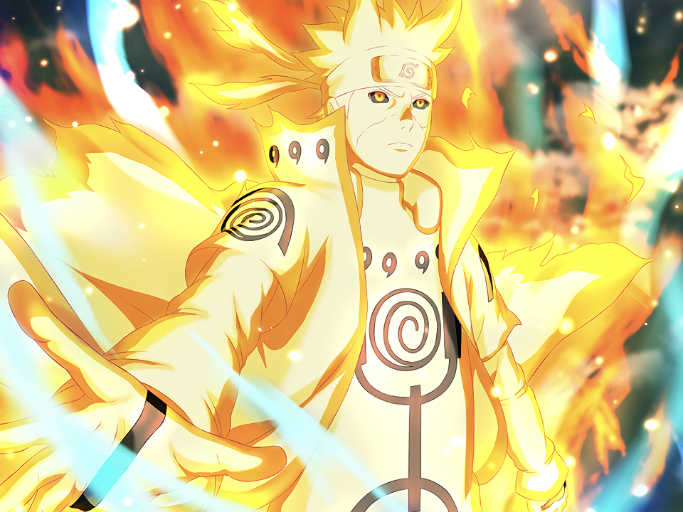 Minato Kurama Mode Wallpapers