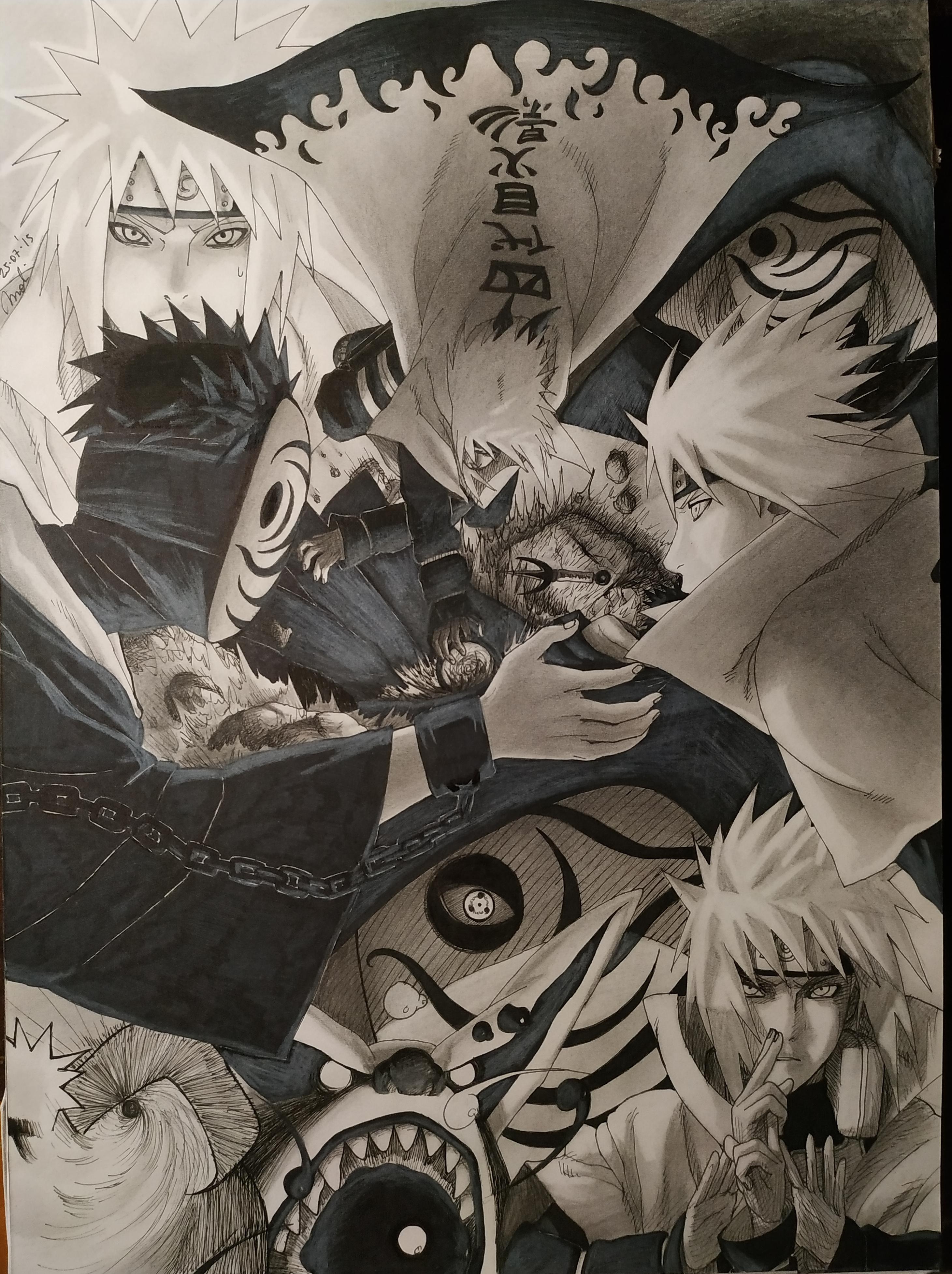 Minato Vs Obito Wallpapers