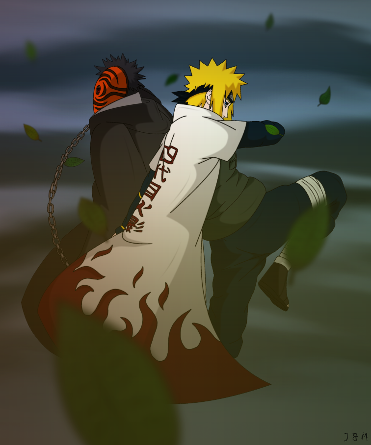 Minato Vs Obito Wallpapers