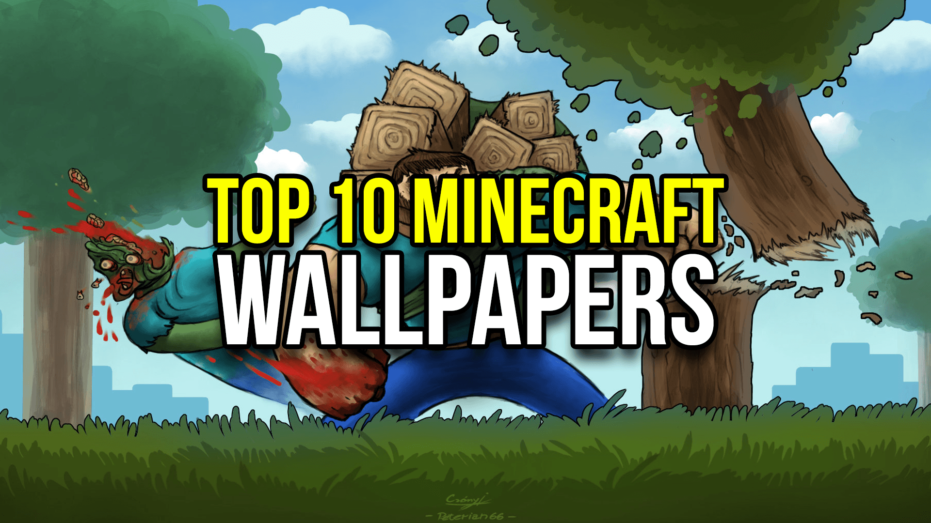 minecraft anime 1080p wallpapers Wallpapers
