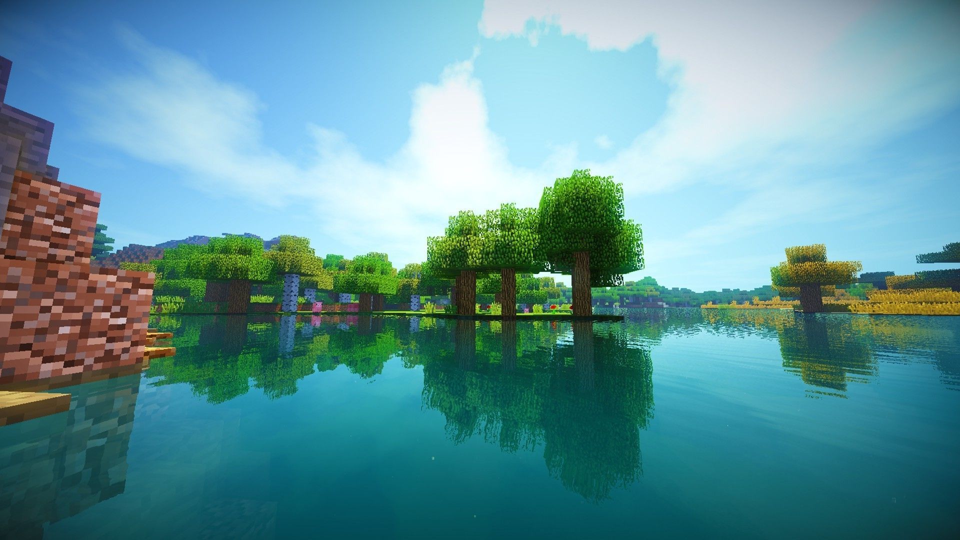 minecraft background free Wallpapers