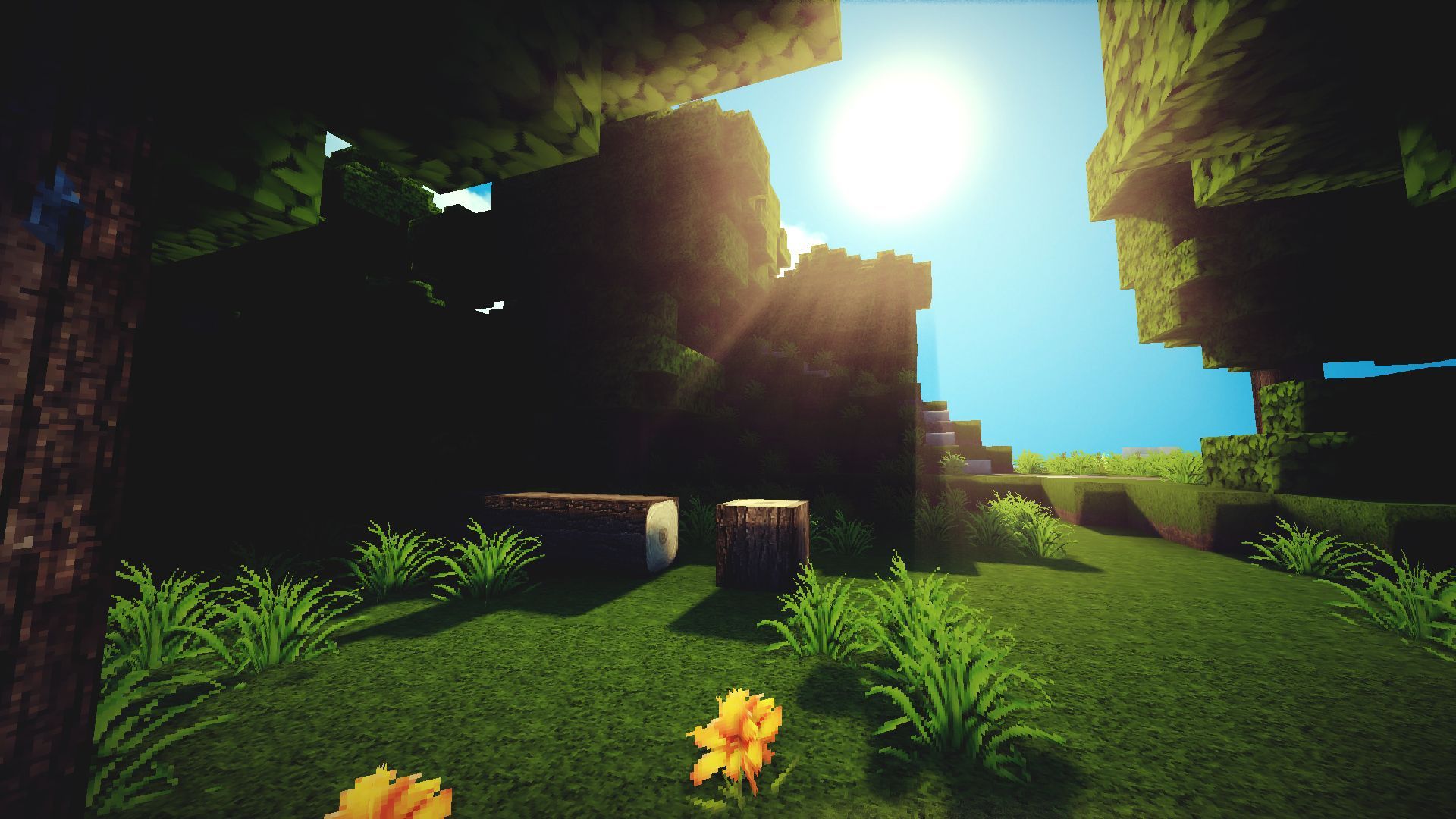 minecraft background free Wallpapers