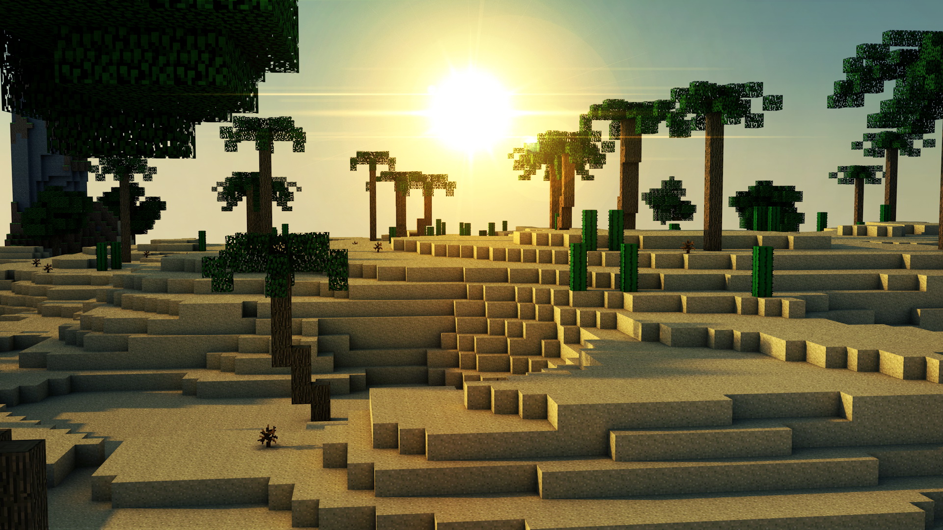 minecraft background free Wallpapers