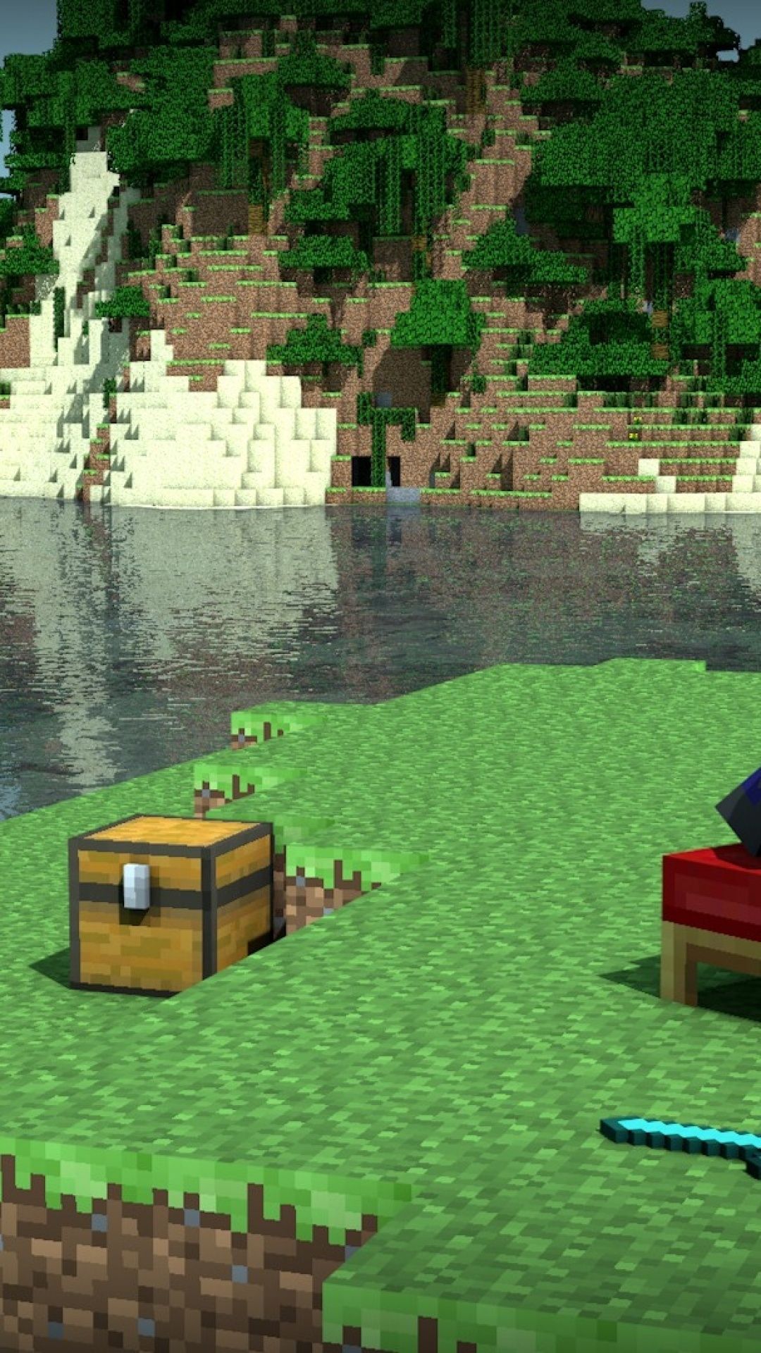 minecraft background free Wallpapers