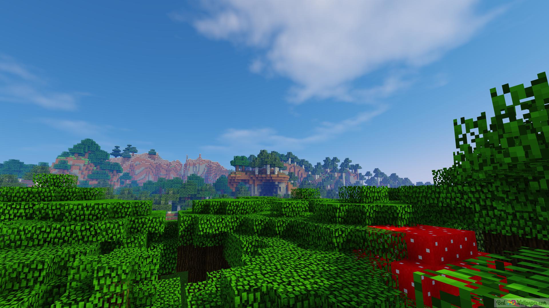 minecraft background hd Wallpapers