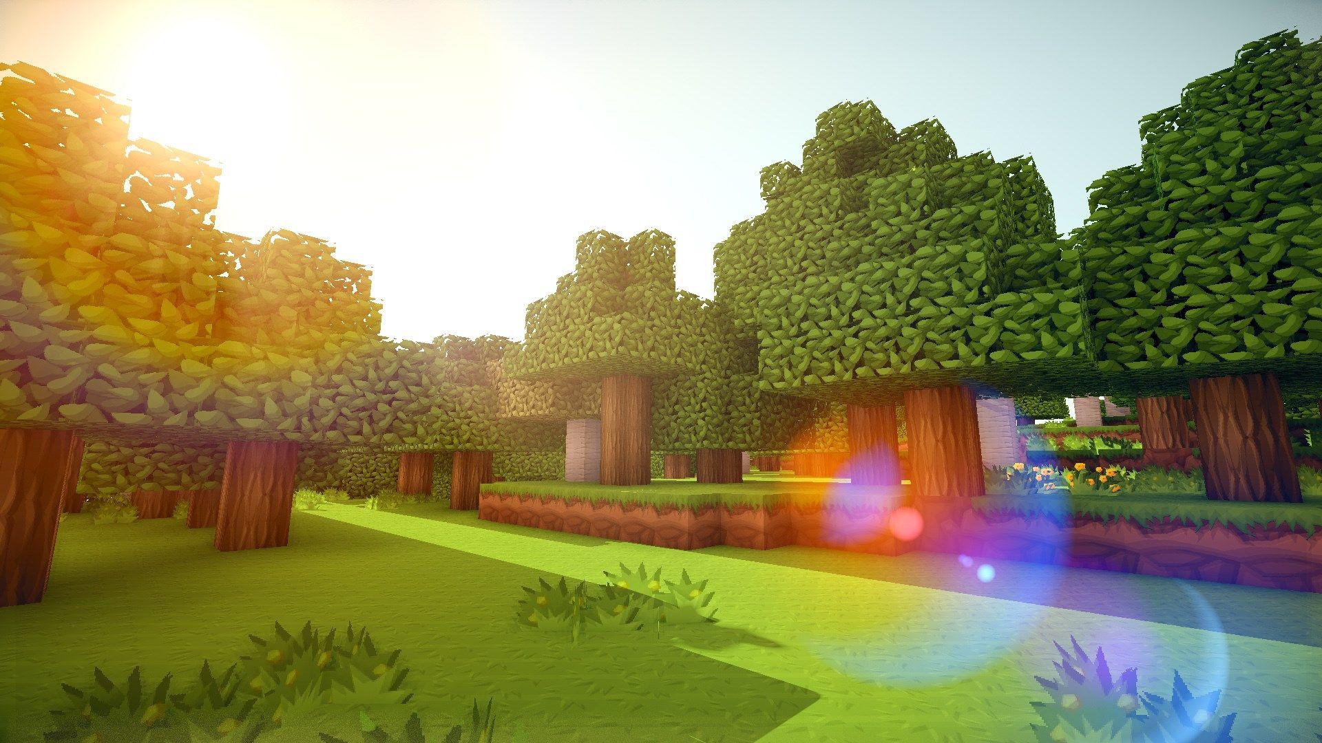 minecraft background hd Wallpapers