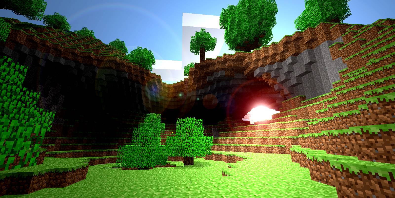 minecraft background hd Wallpapers