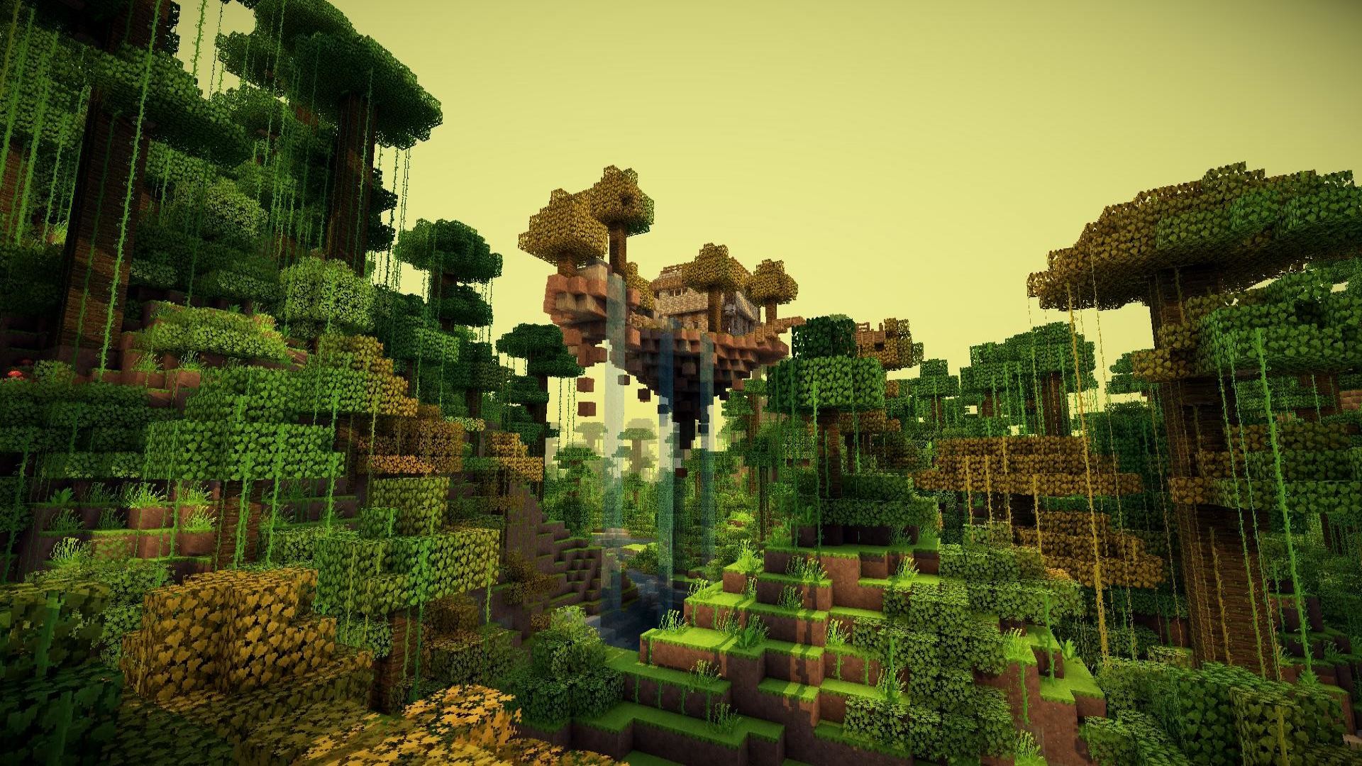 minecraft background hd Wallpapers