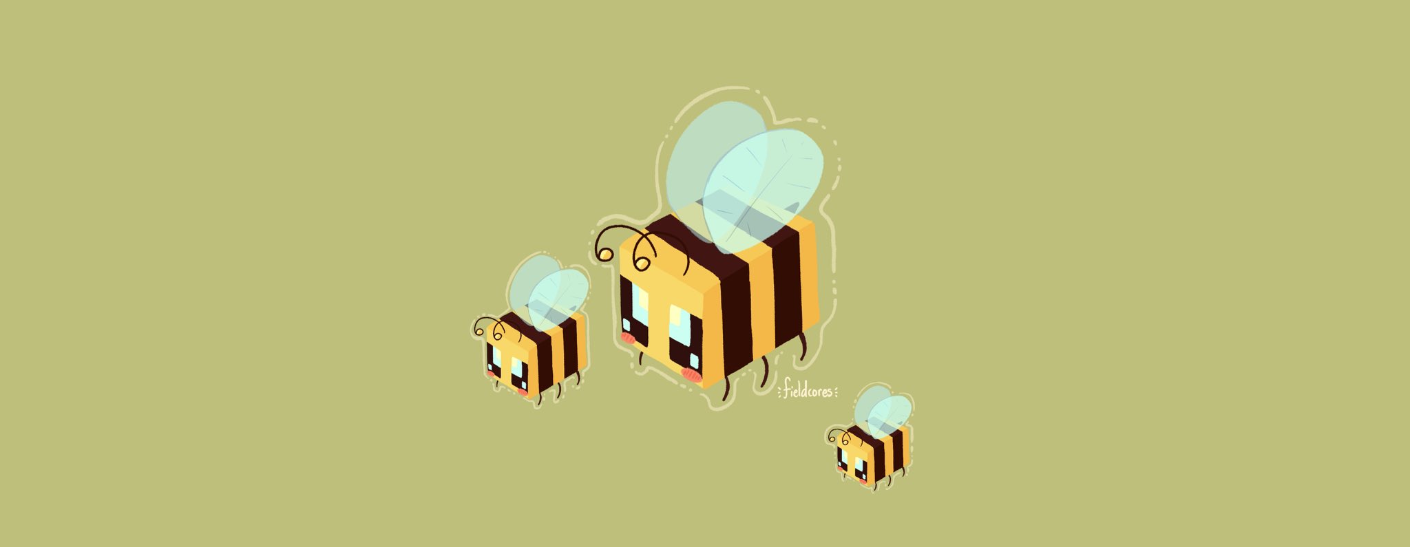 minecraft bee Wallpapers