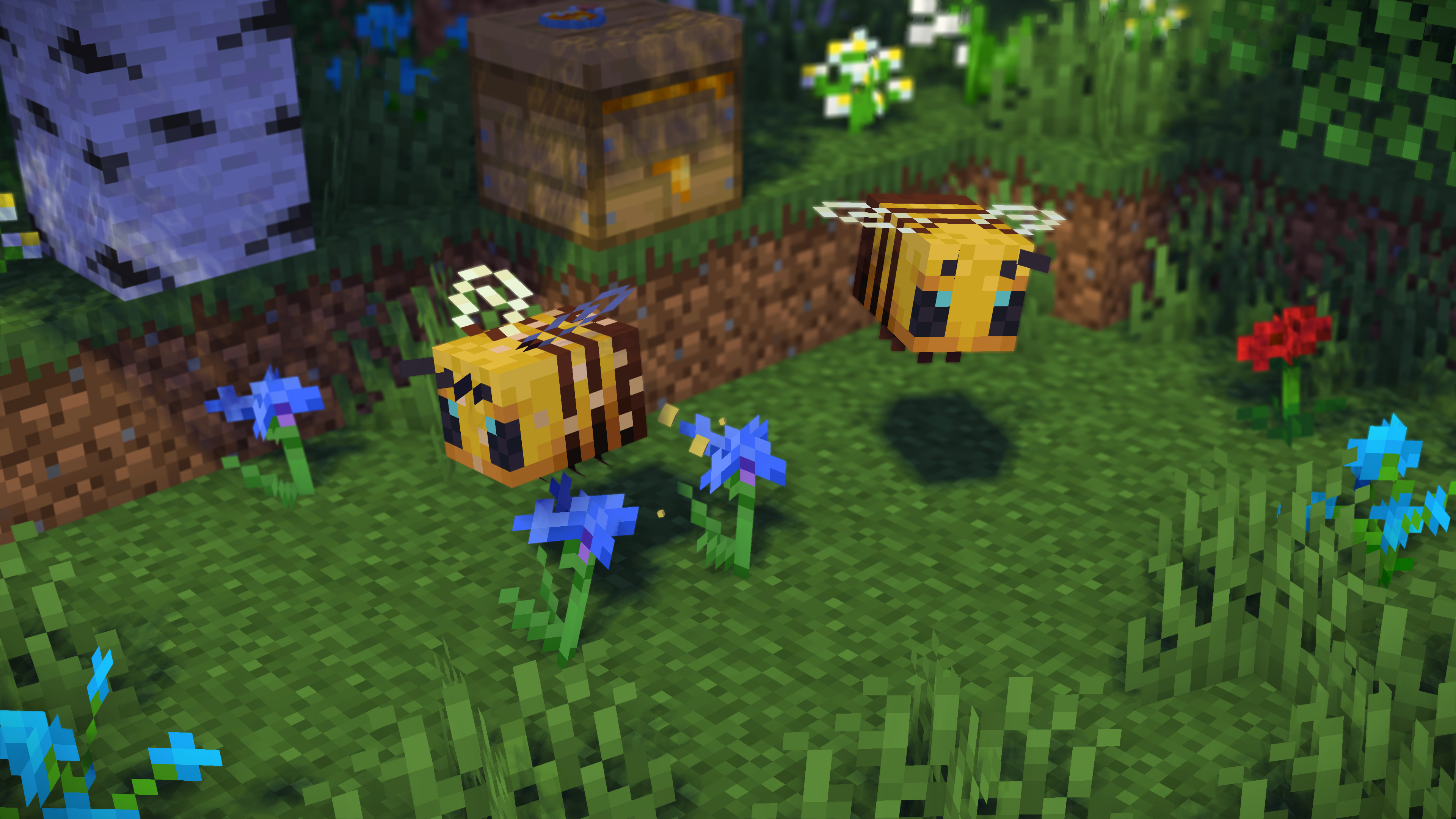 minecraft bee Wallpapers