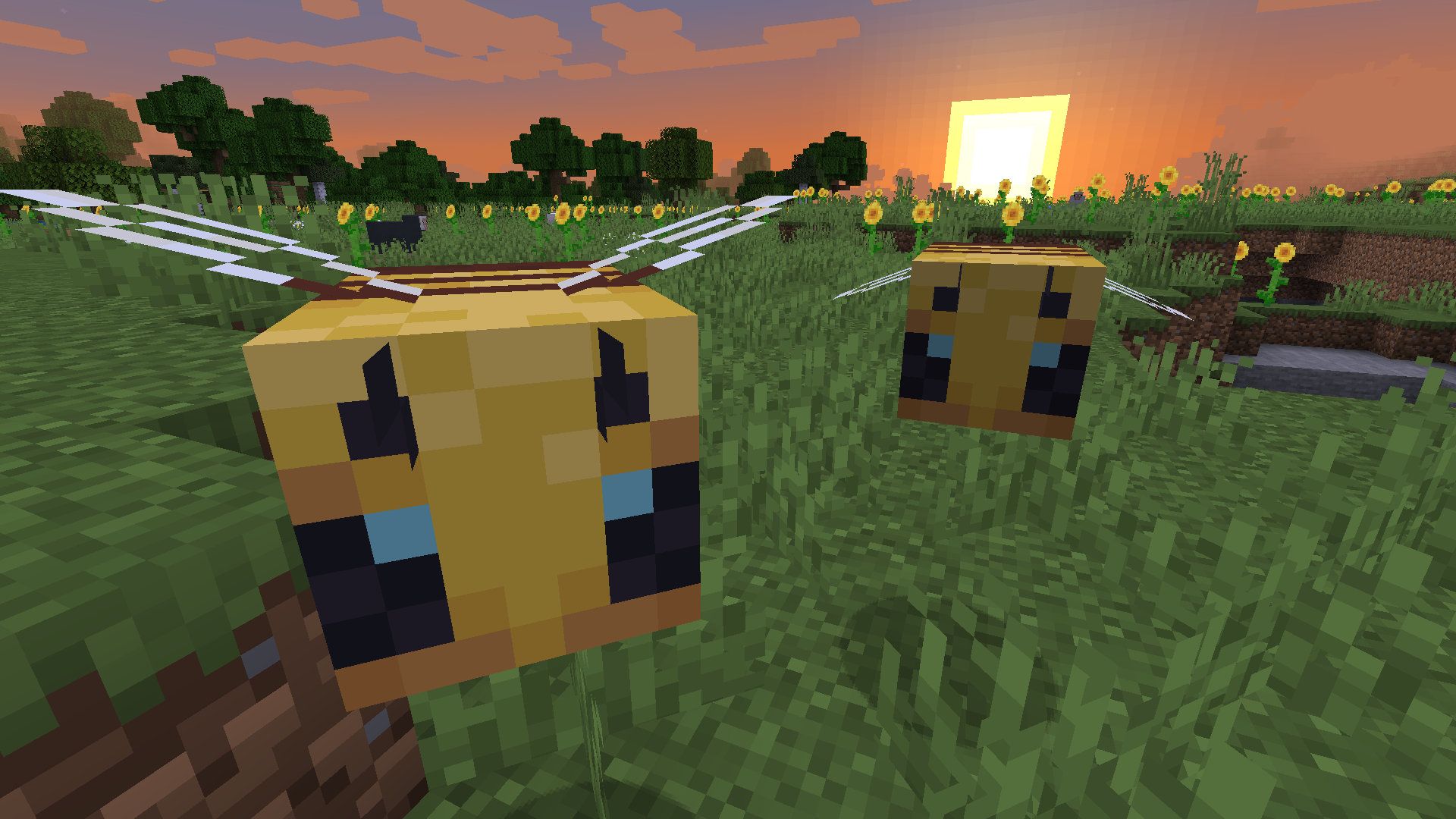 minecraft bee Wallpapers