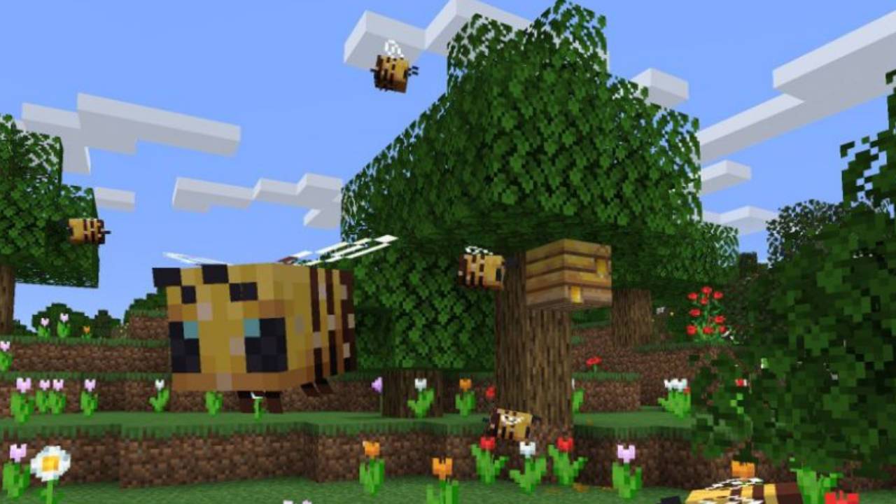 minecraft bee Wallpapers