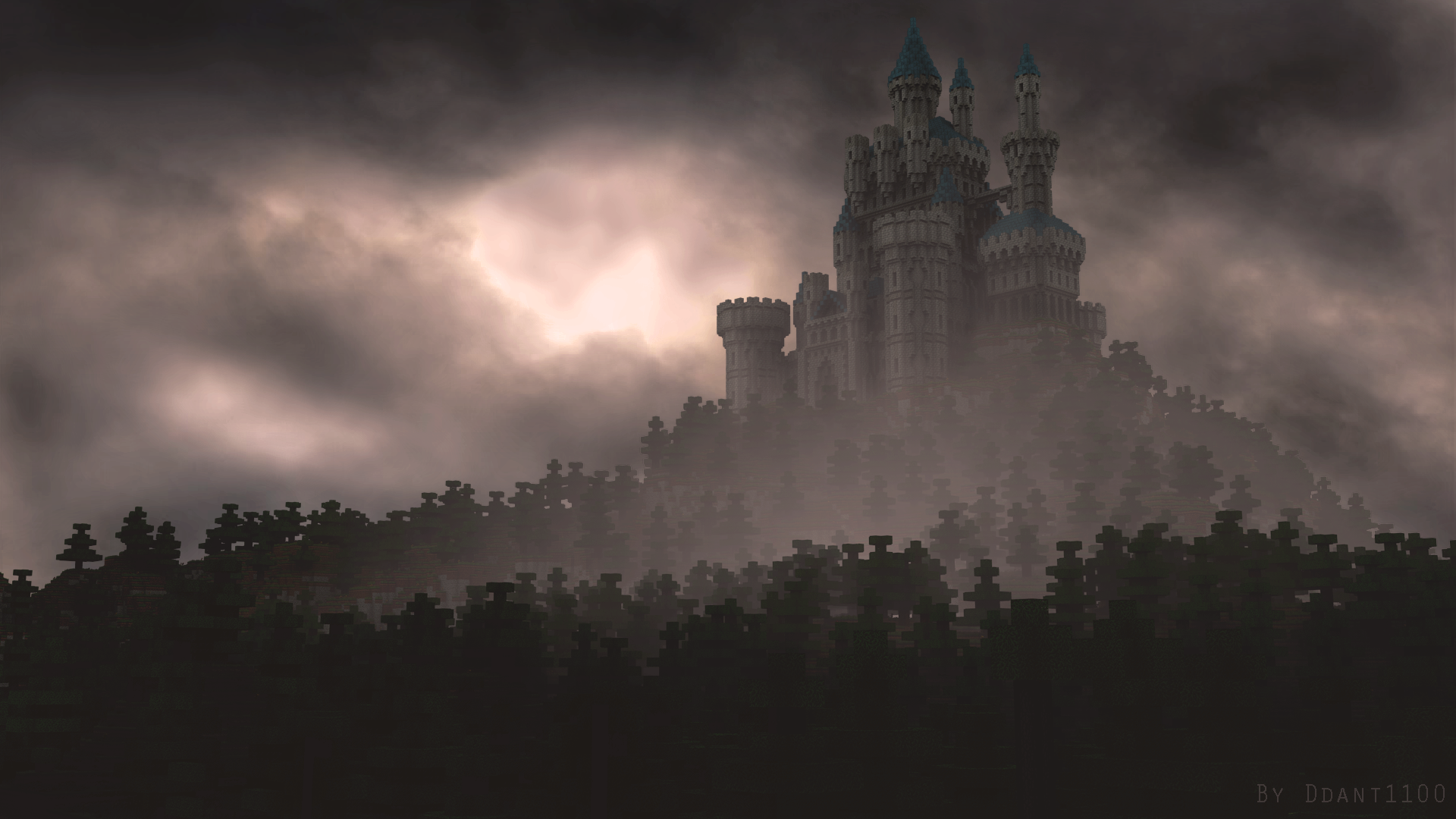 minecraft castle Wallpapers