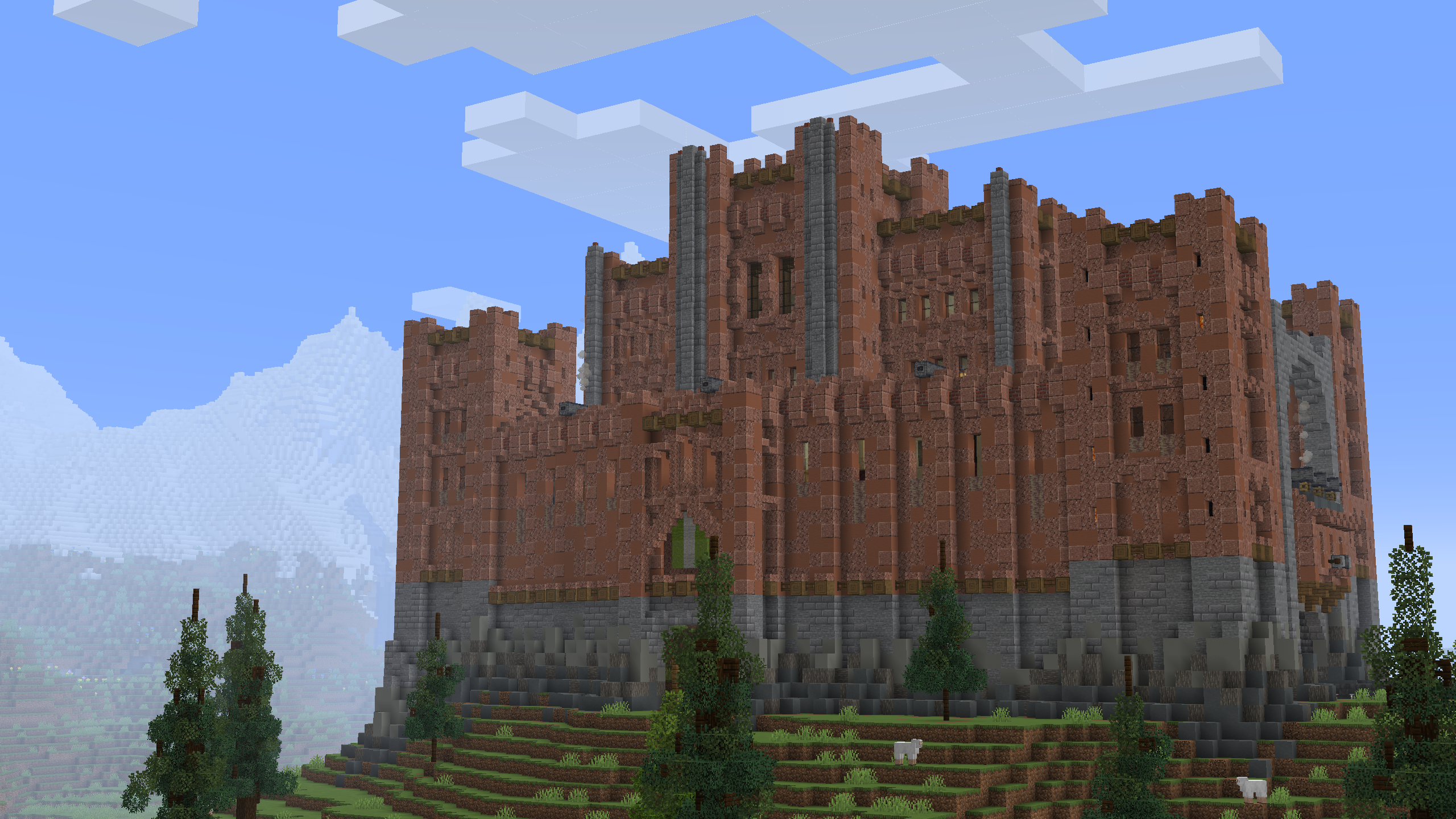 minecraft castle Wallpapers