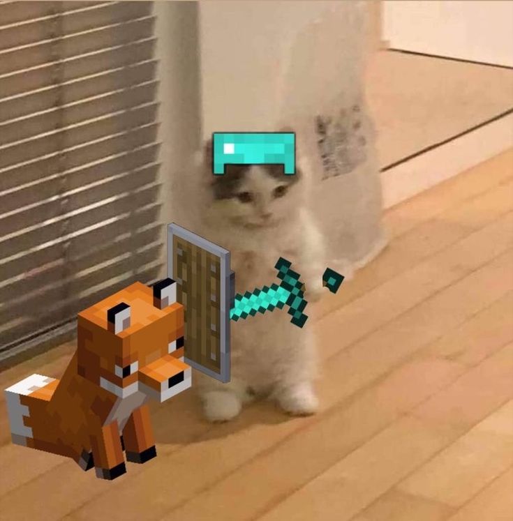 minecraft cat Wallpapers