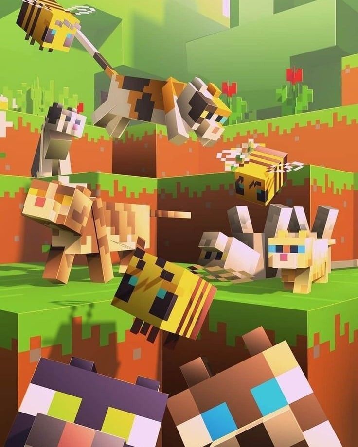 minecraft cats wallpapers Wallpapers