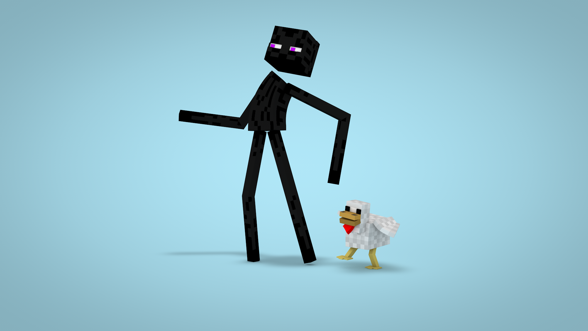 minecraft chicken Wallpapers