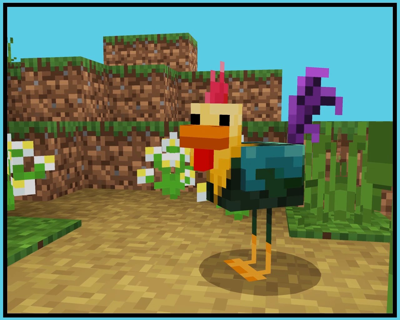 minecraft chicken Wallpapers