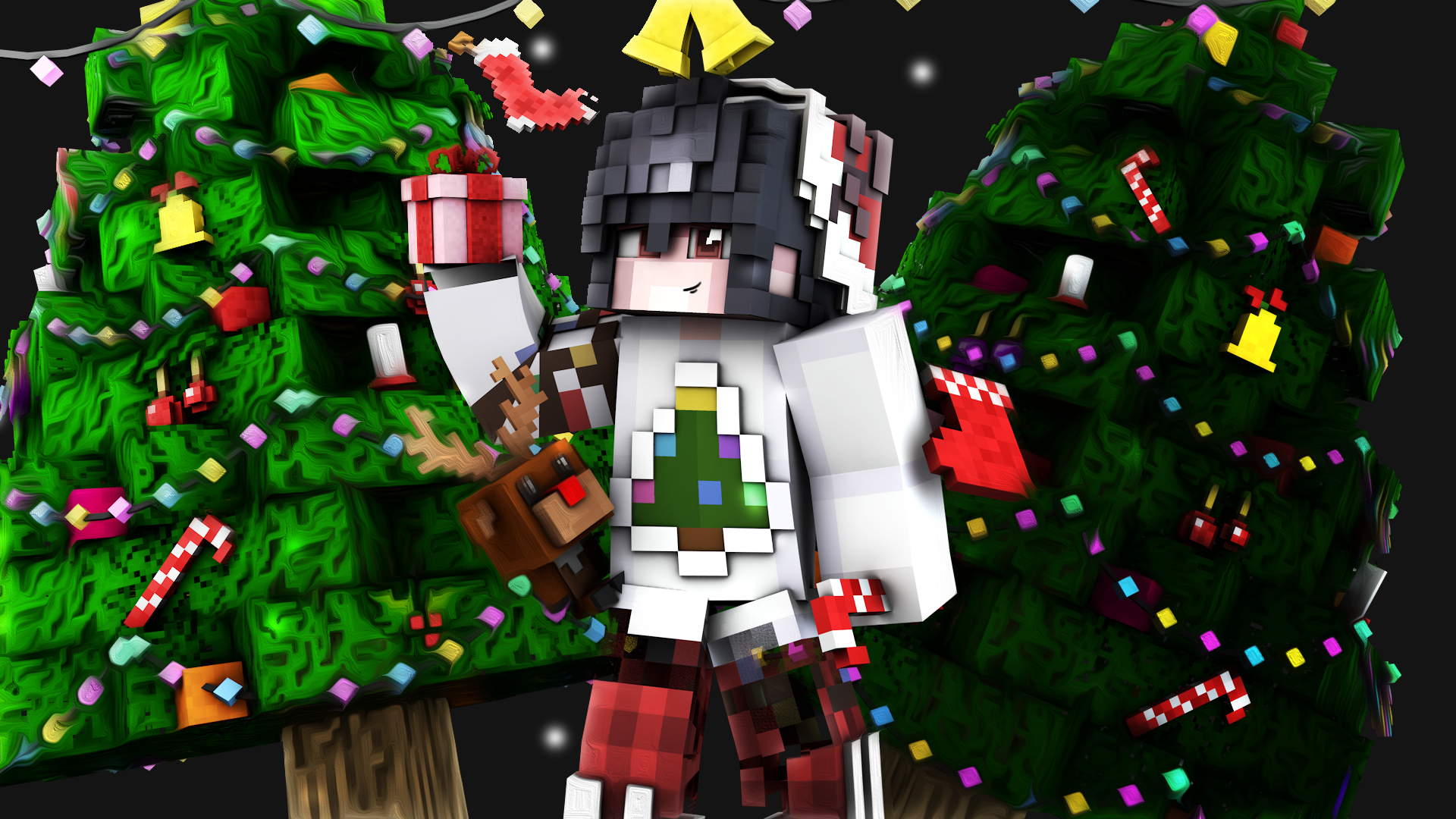 minecraft christmas Wallpapers