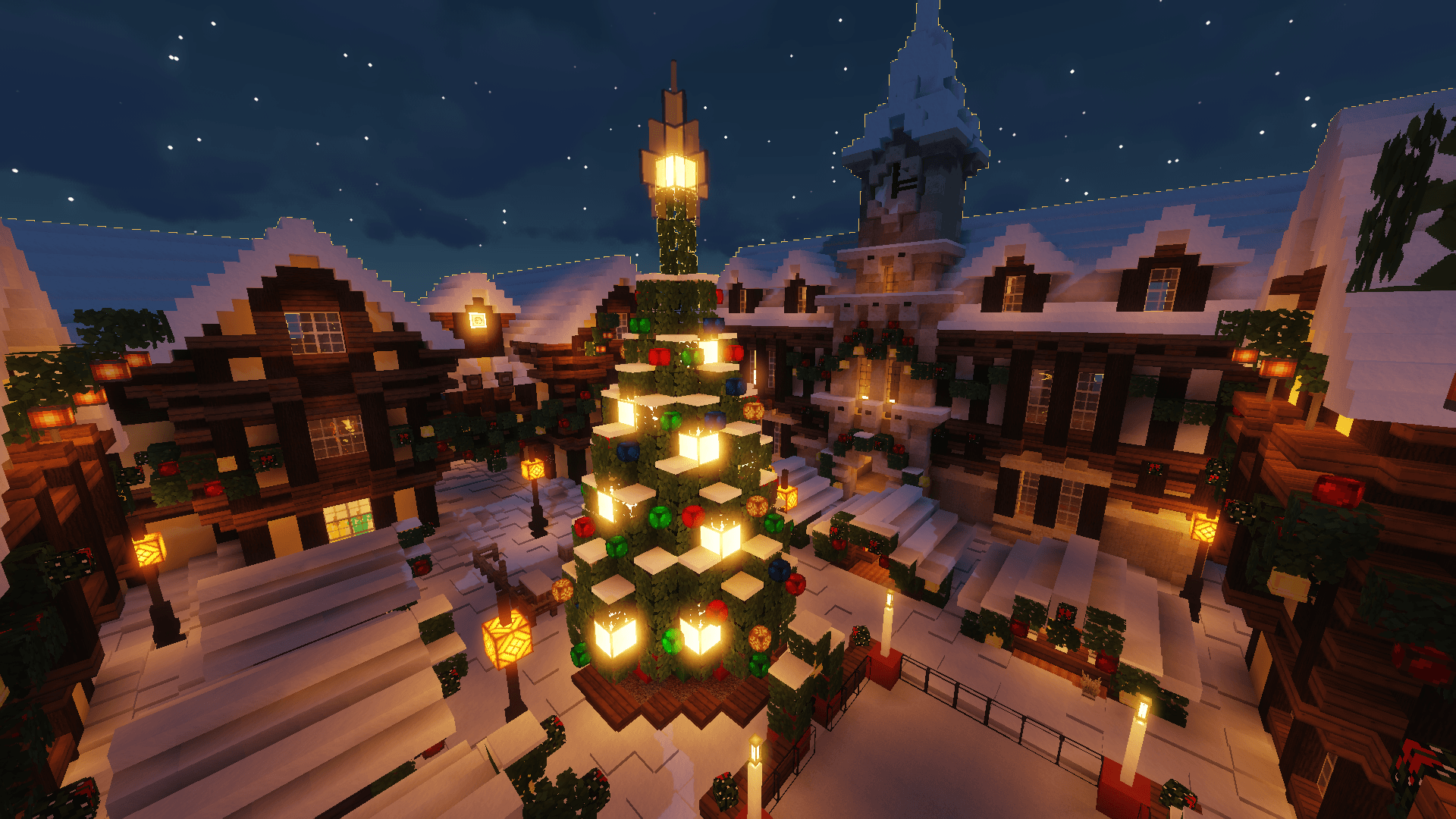 minecraft christmas Wallpapers