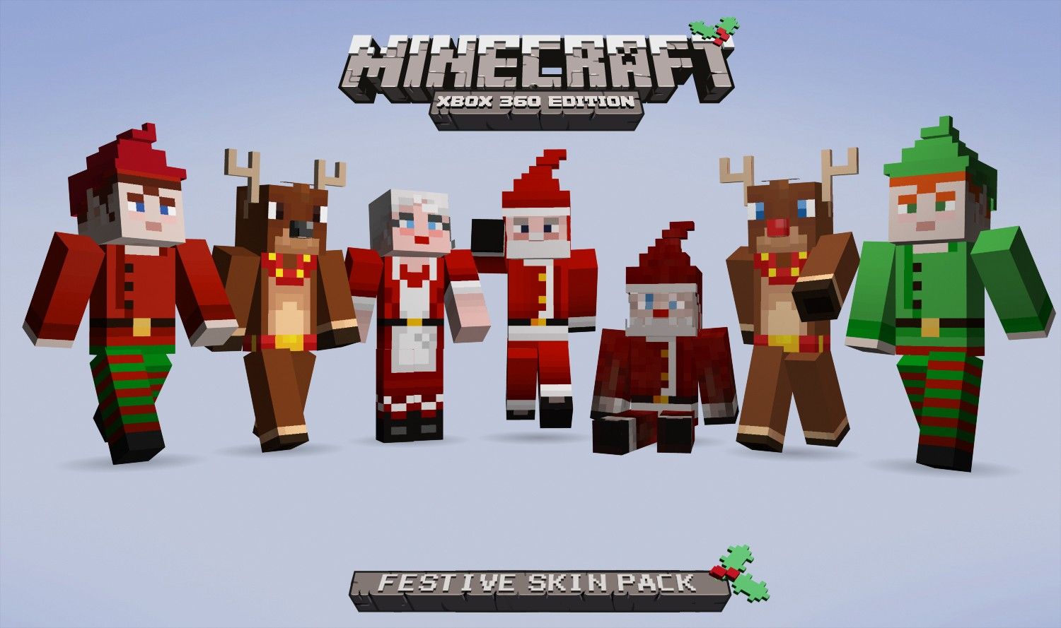 minecraft christmas Wallpapers