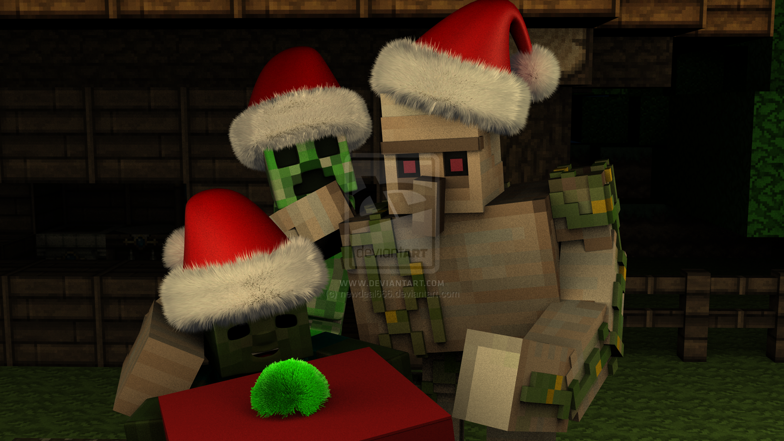 Minecraft christmas. Новый год в МАЙНКРАФТЕ. Новогодний майнкрафт. Рождество в МАЙНКРАФТЕ. Новогодние шапочки с МАЙНКРАФТОМ.