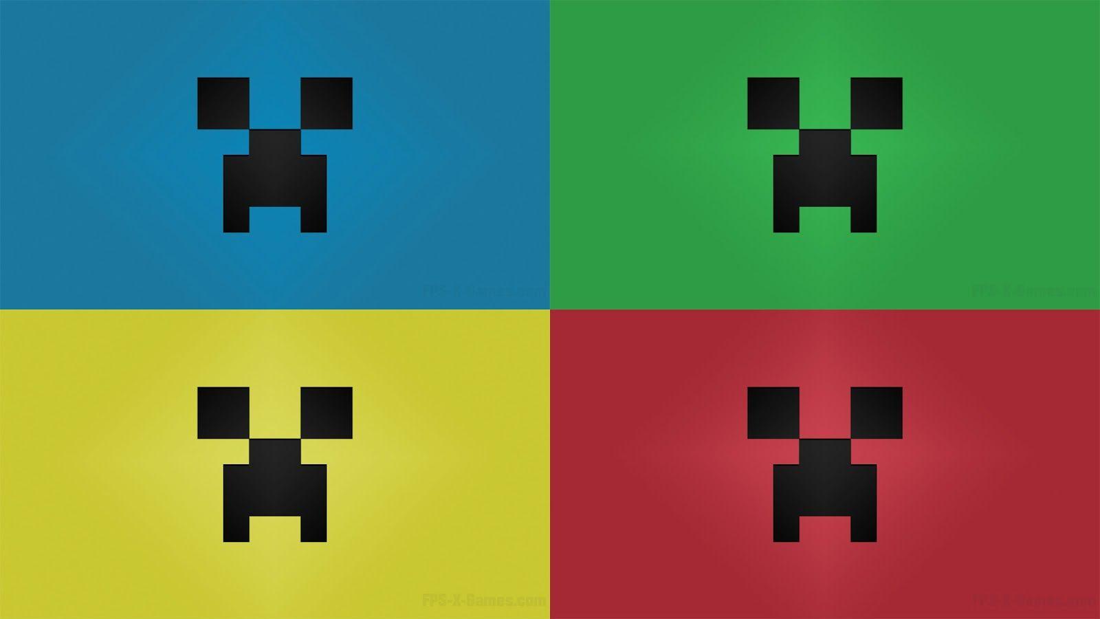 minecraft creeper face wallpapers Wallpapers