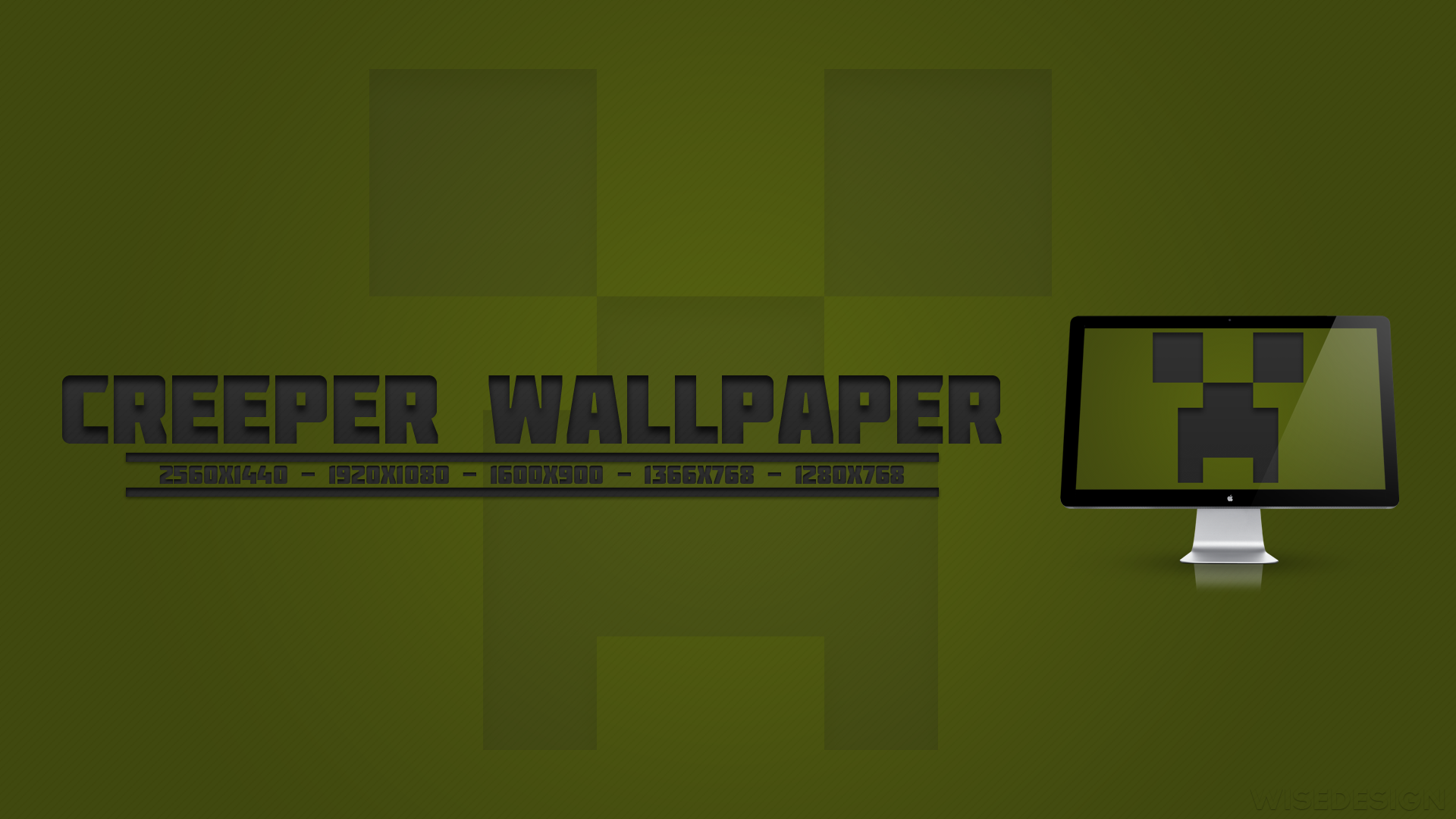 minecraft creeper Wallpapers