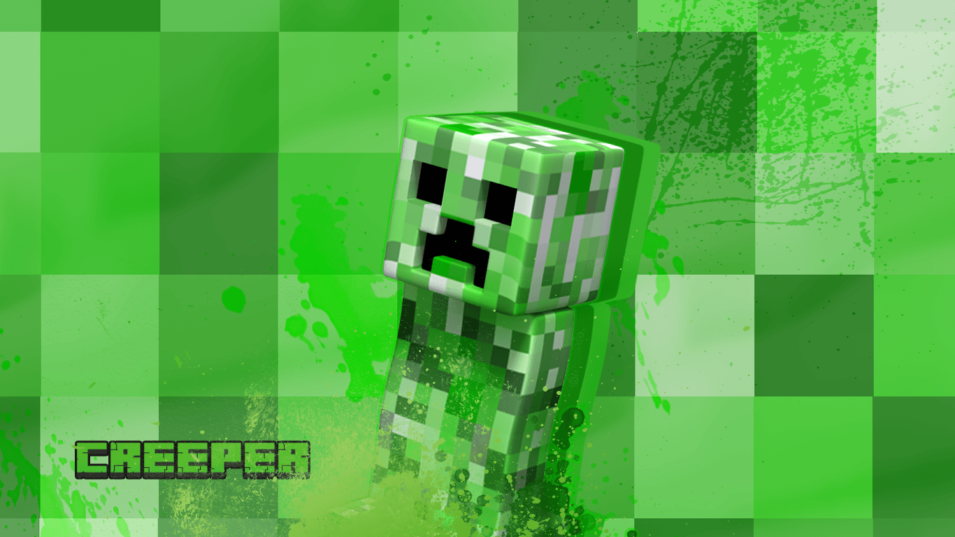 minecraft creeper Wallpapers