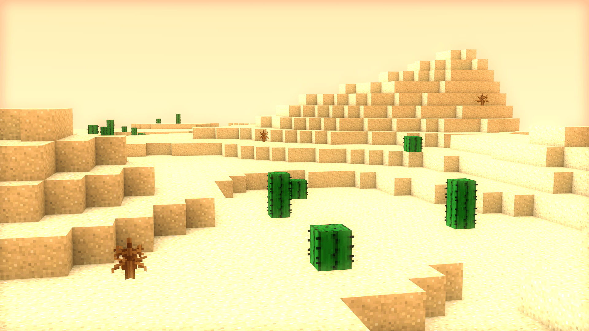 minecraft desert Wallpapers