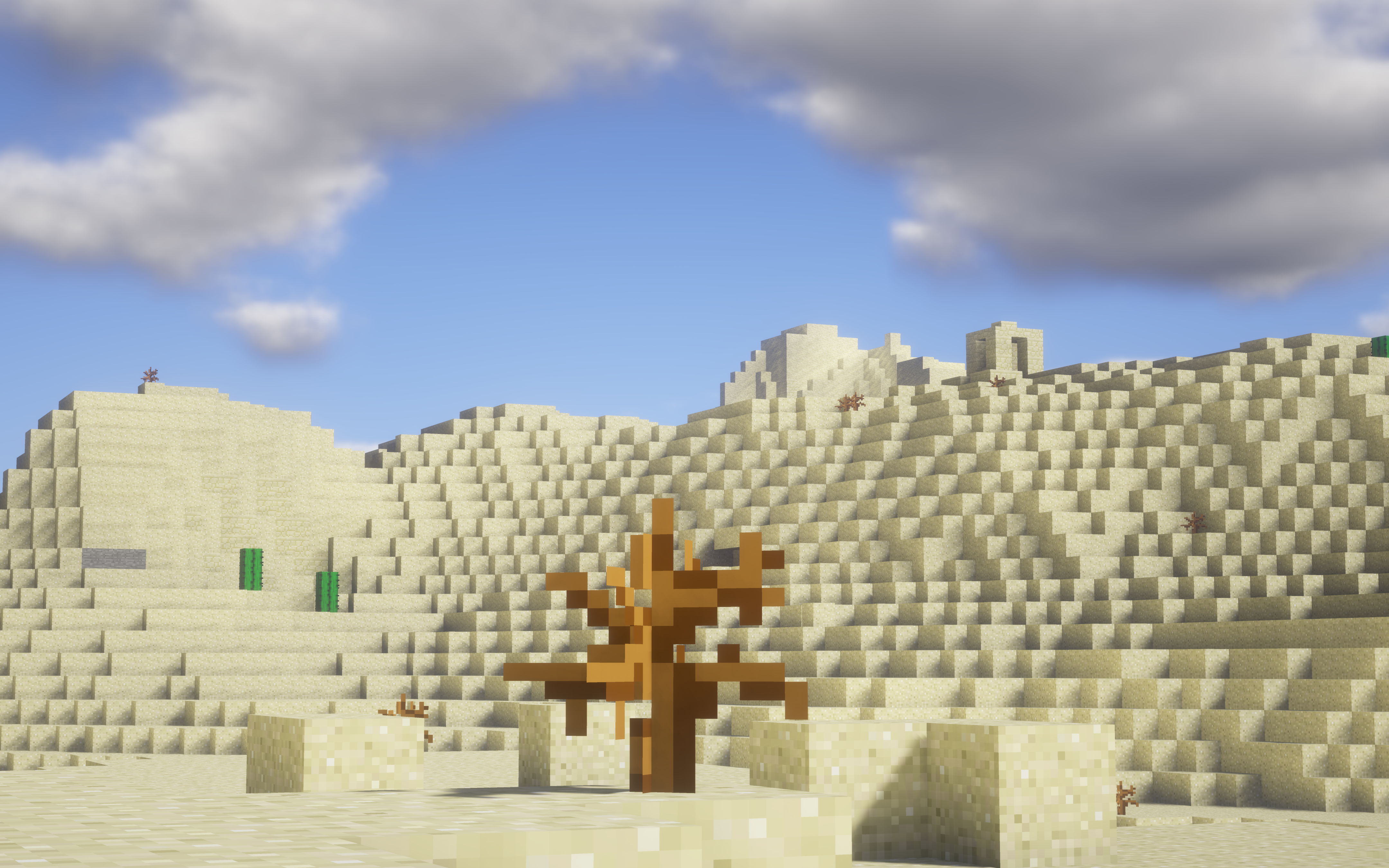 minecraft desert Wallpapers