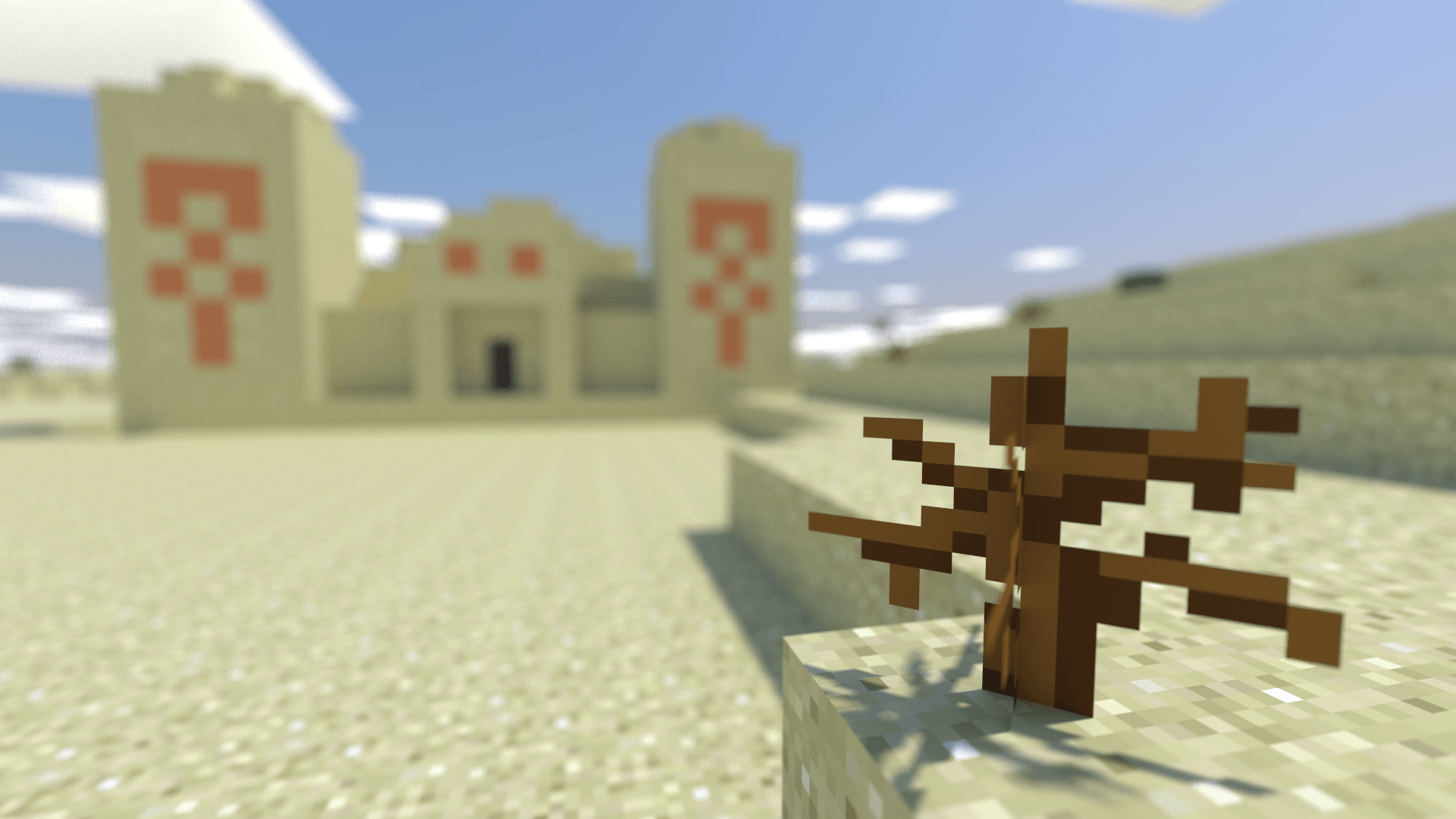 minecraft desert Wallpapers