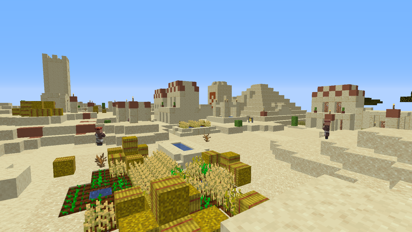 minecraft desert Wallpapers