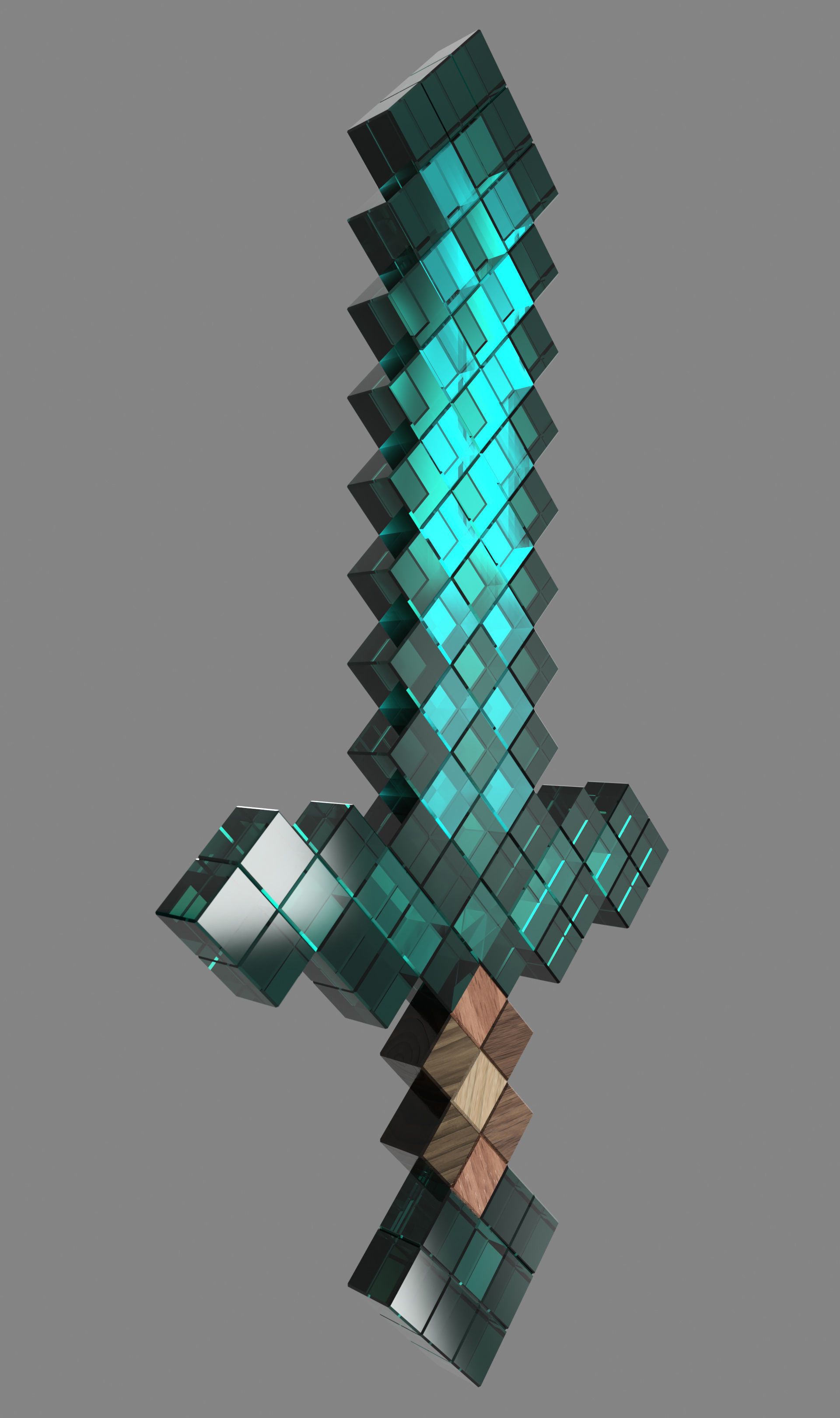 minecraft diamond sword Wallpapers