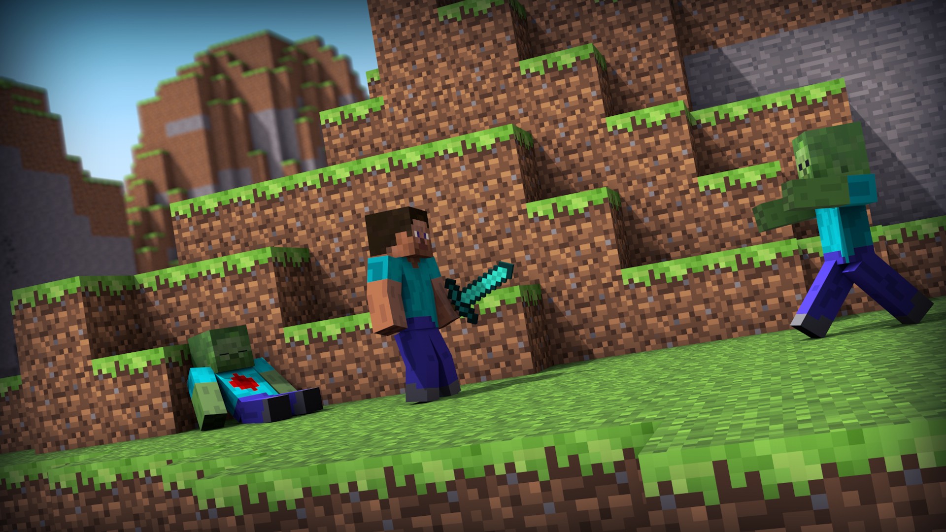 minecraft dirt Wallpapers