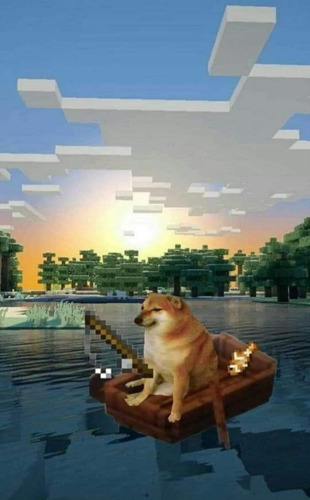 minecraft dog Wallpapers