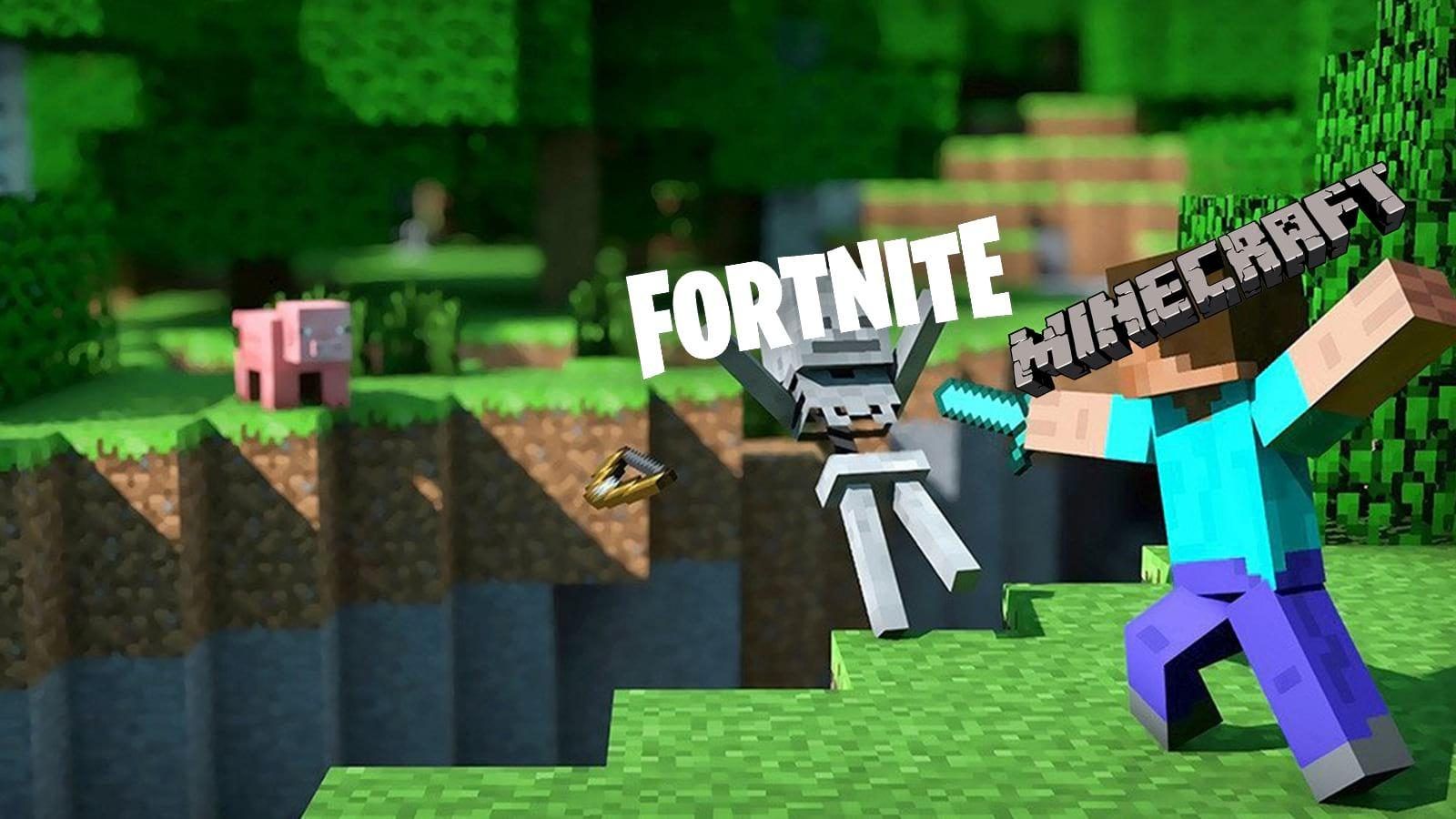 minecraft fortnite wallpapers Wallpapers